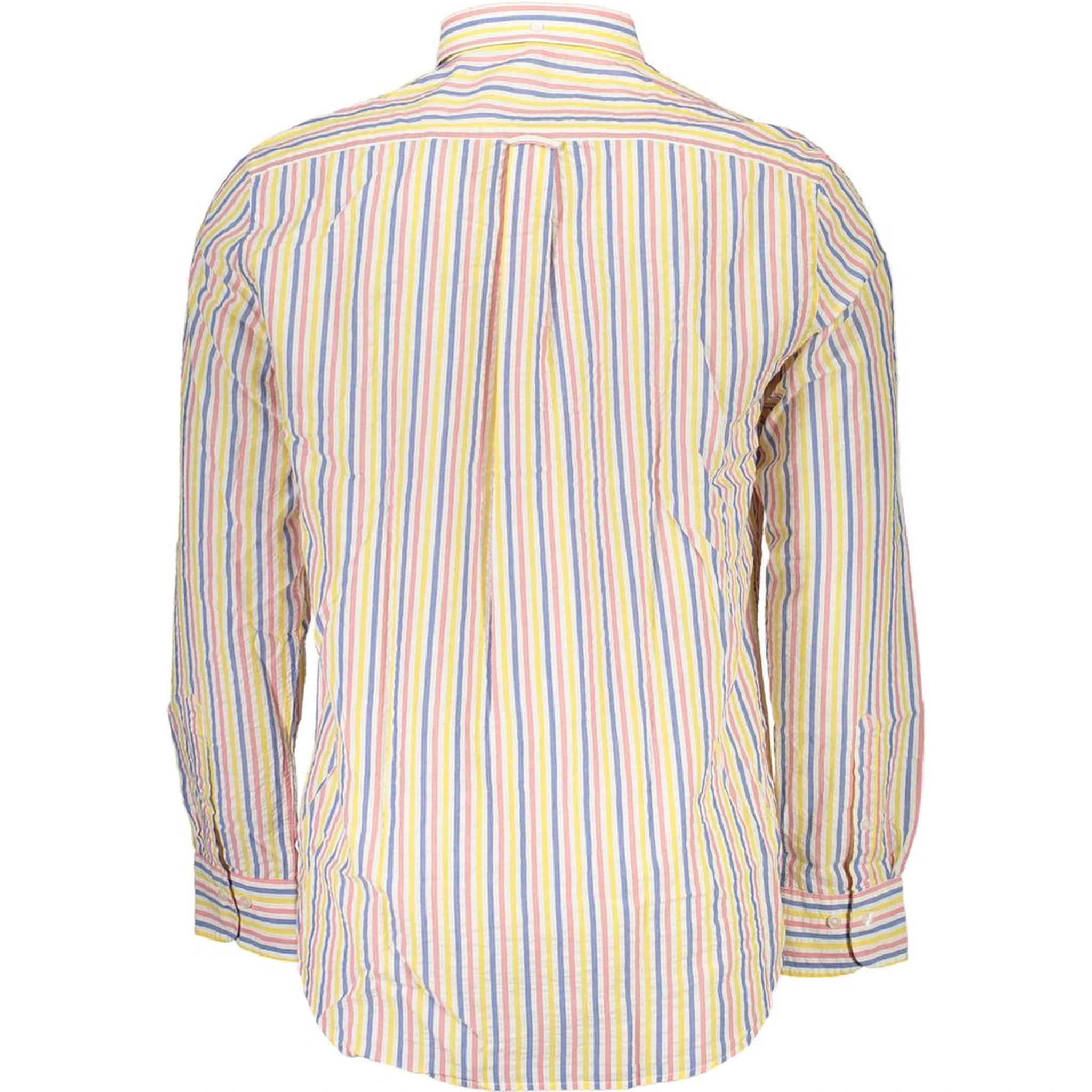White Cotton Men Shirt