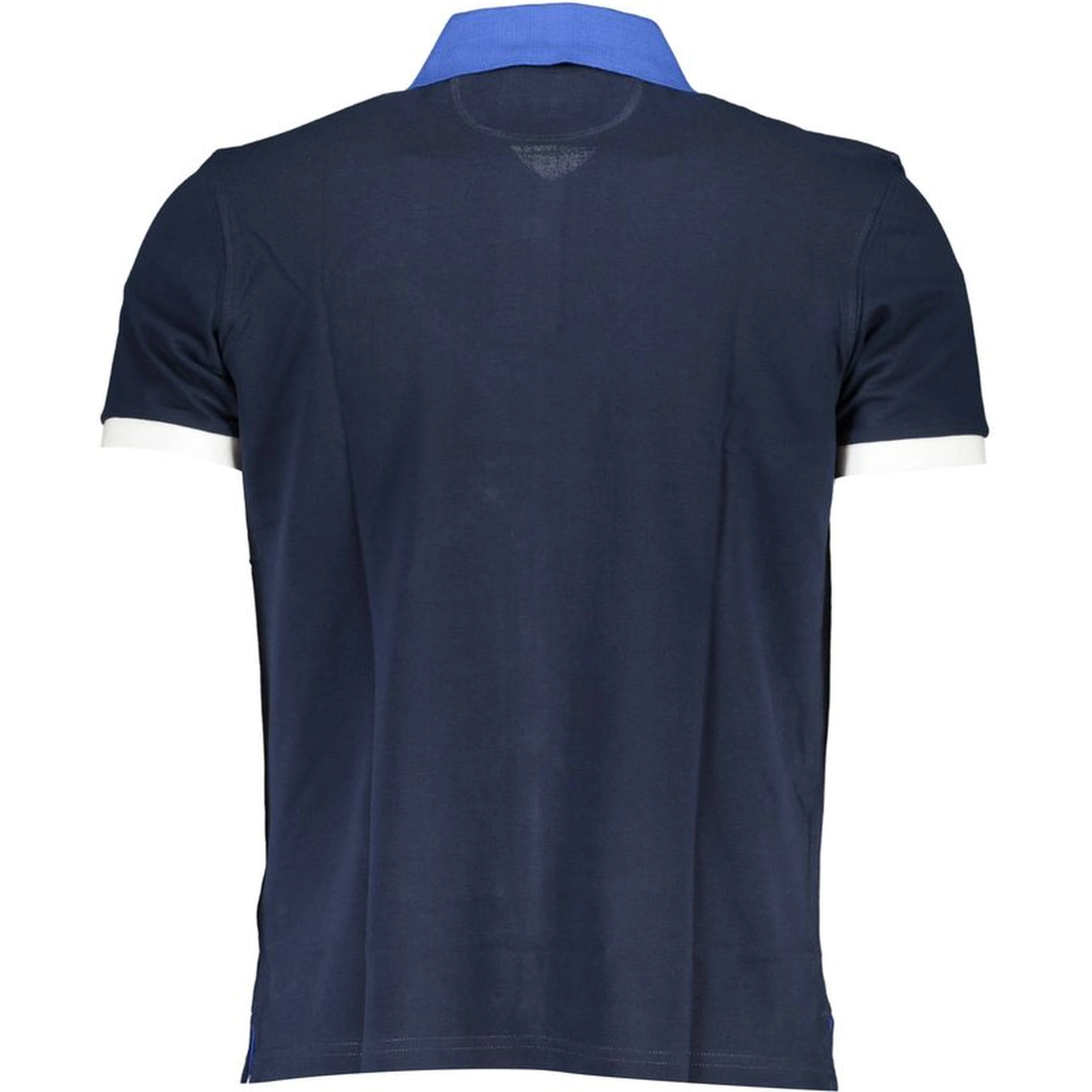 Blue Cotton Mens Polo Shirt