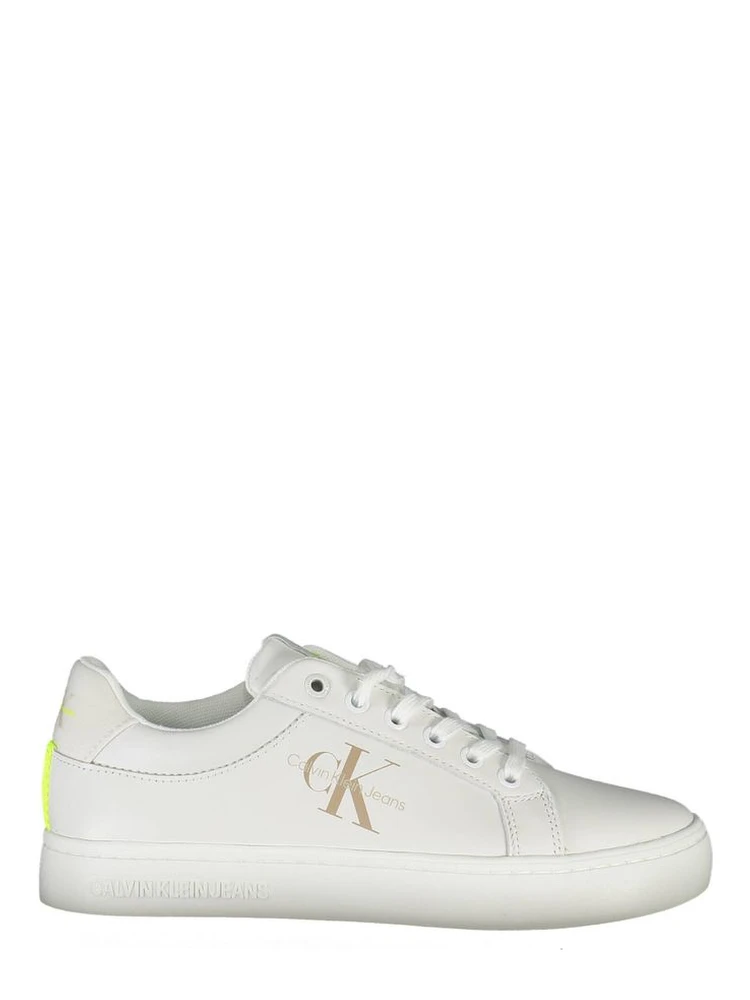 White Leather Women Sneaker