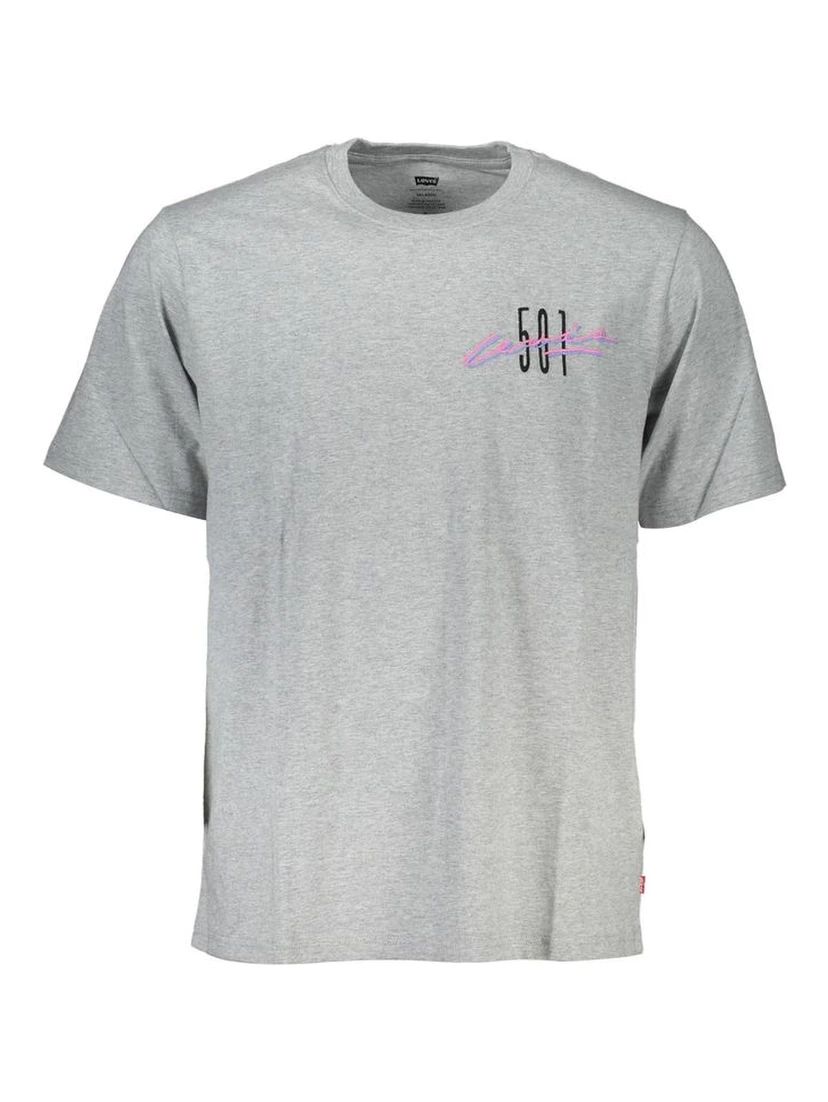 Brown Cotton Men's T-Shirt