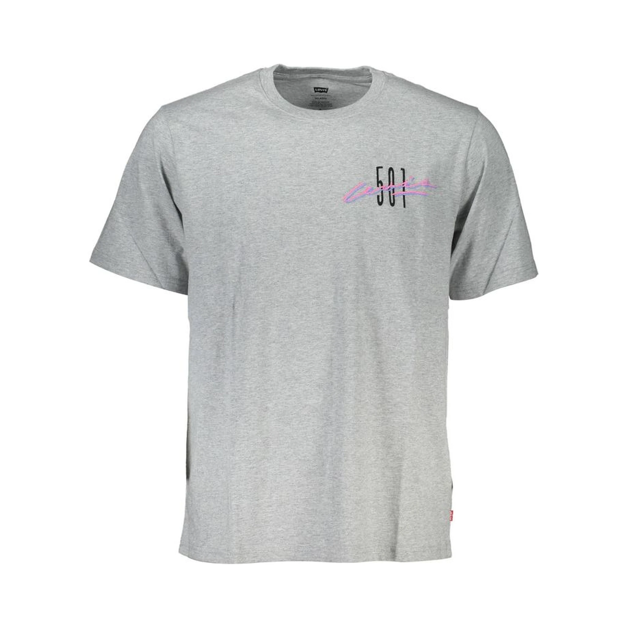 Brown Cotton Men's T-Shirt