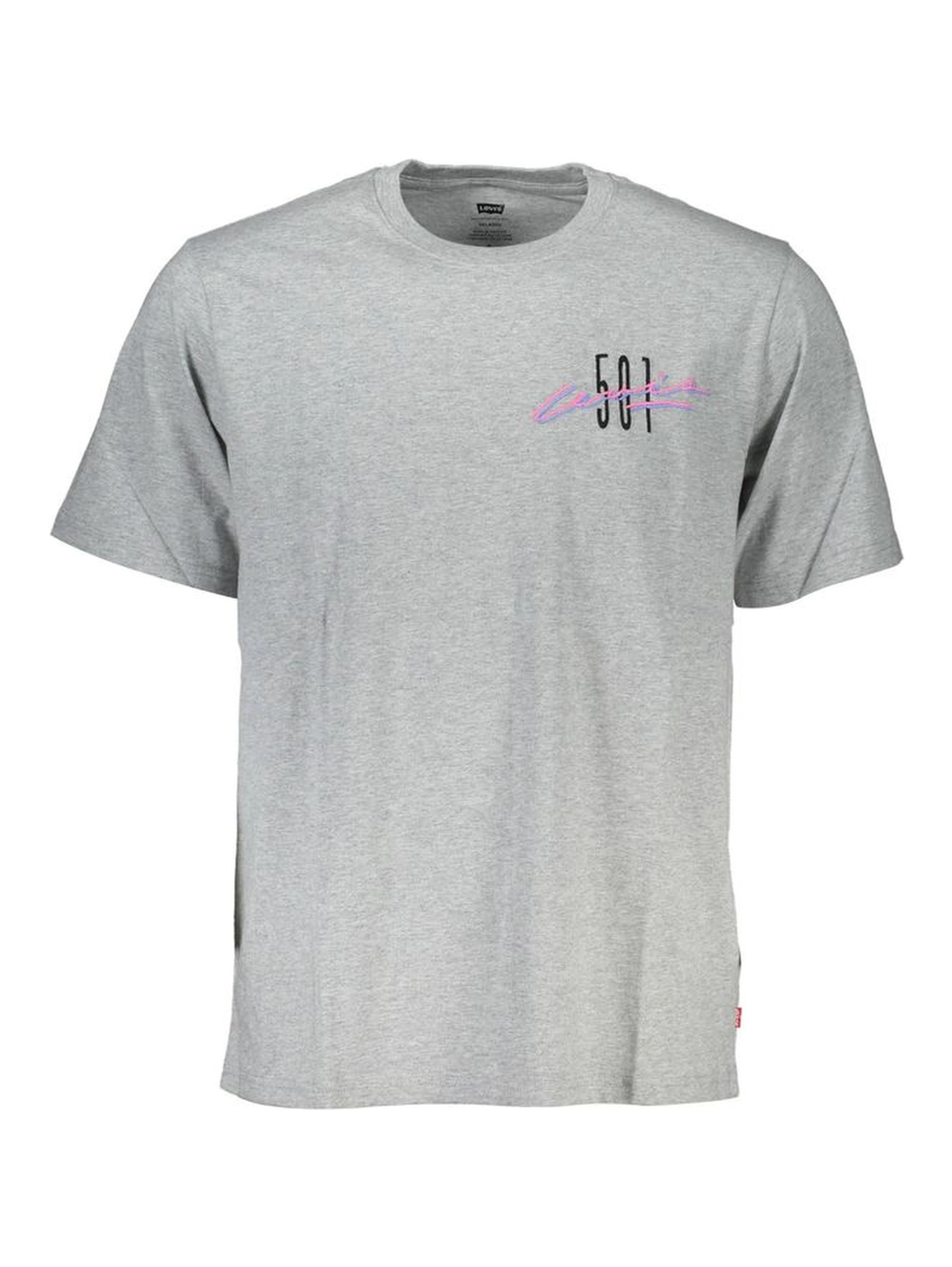 Brown Cotton Men's T-Shirt