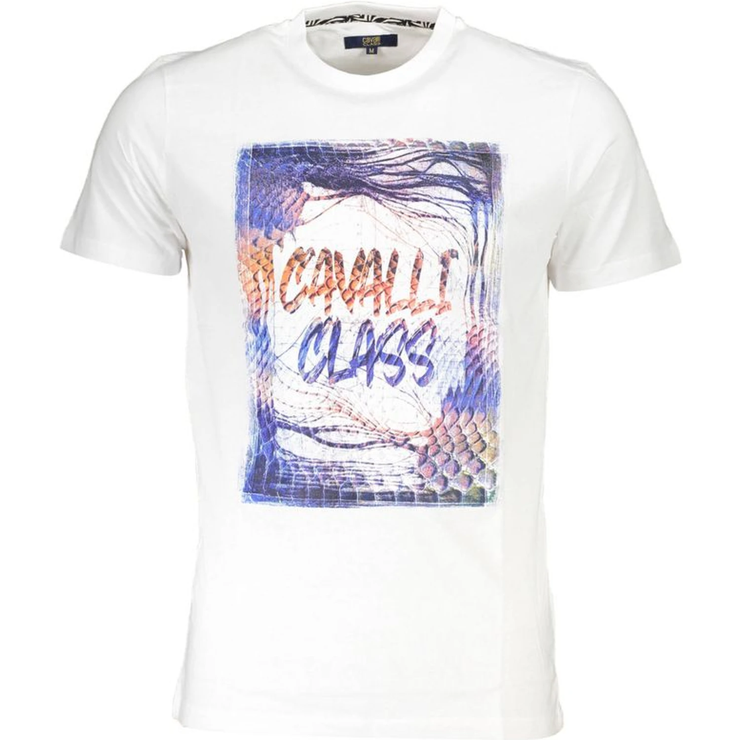 White Cotton Men T-Shirt