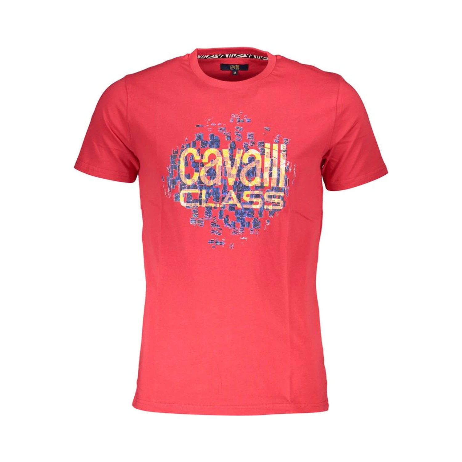 Red Cotton Men T-Shirt