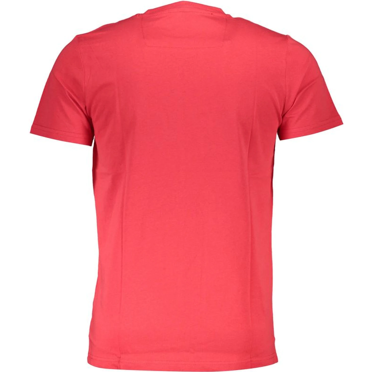 Red Cotton Men T-Shirt