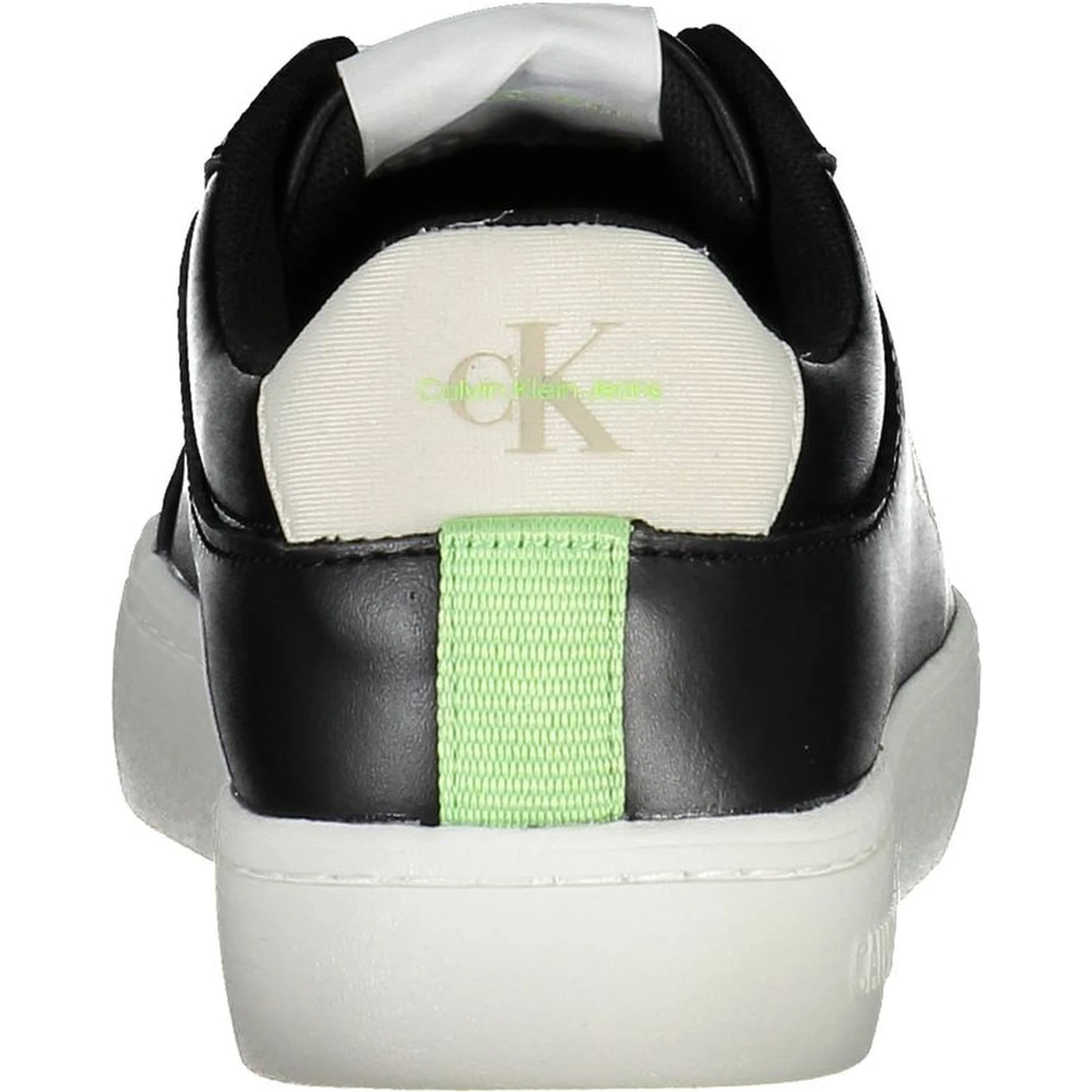 Black Polyester Women Sneaker
