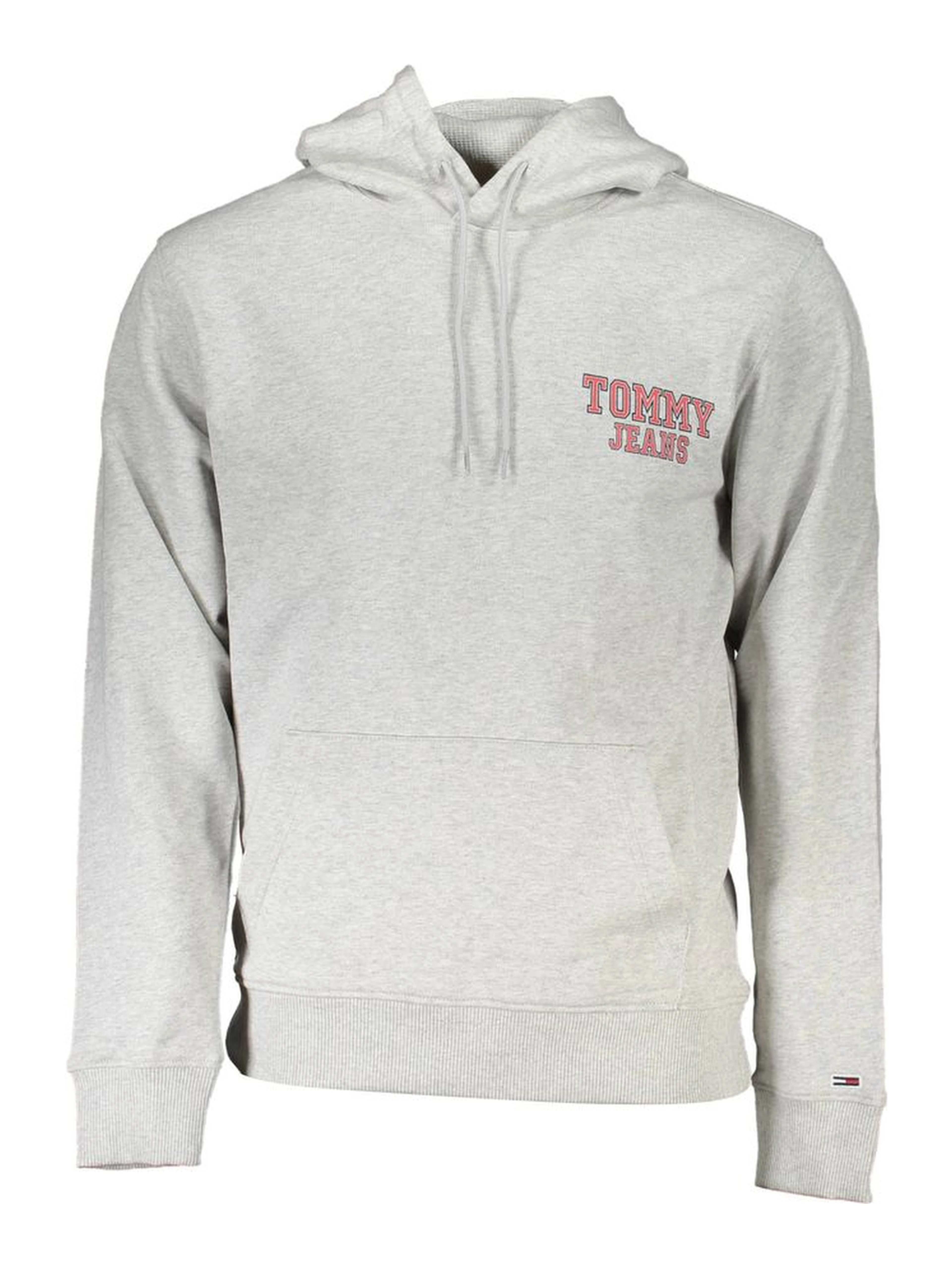 Gray Cotton Men Sweater