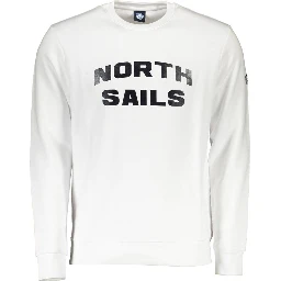 White Cotton Men's Sweater