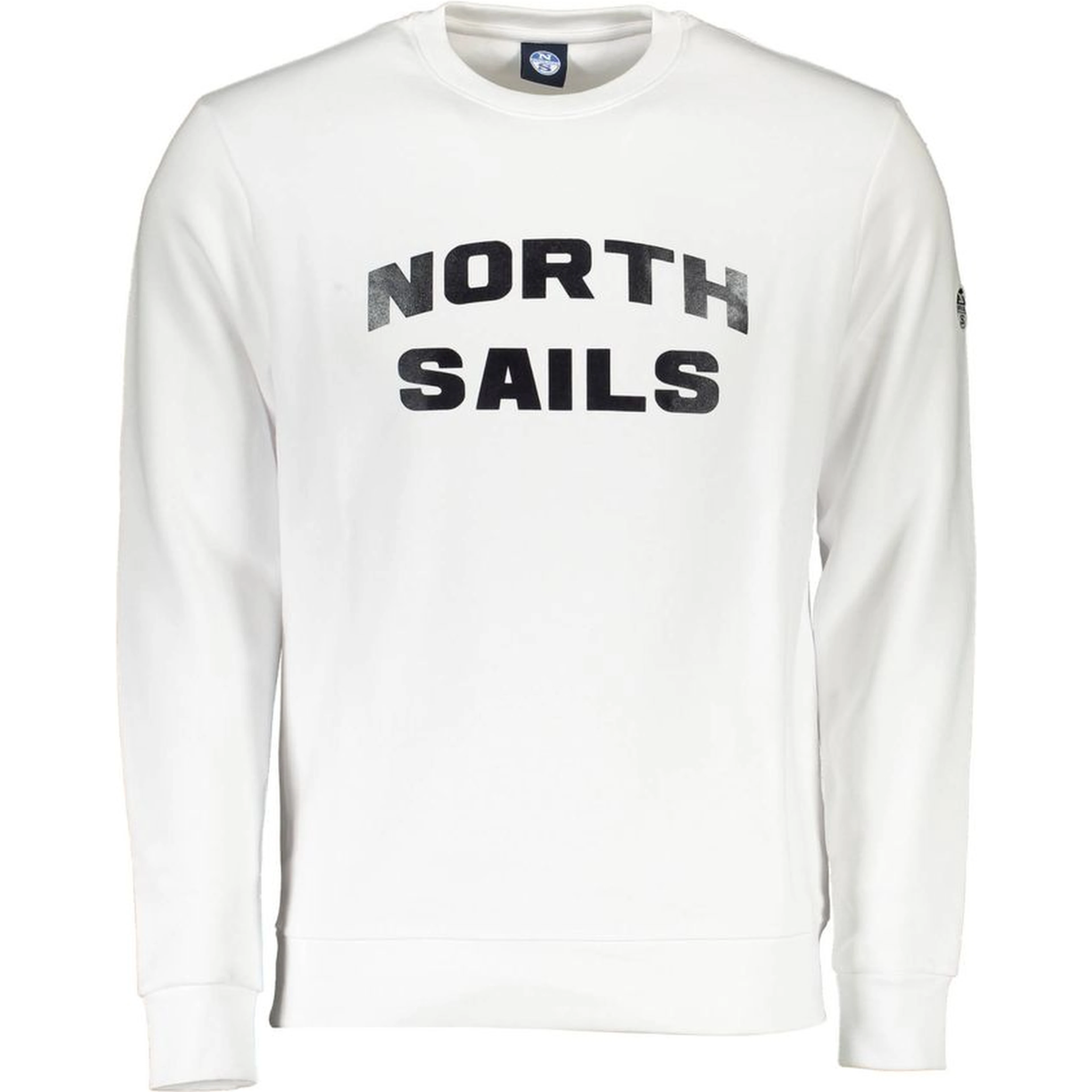 White Cotton Men's Sweater