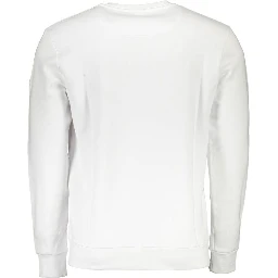 White Cotton Men's Sweater
