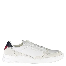 White Polyester Men Sneaker