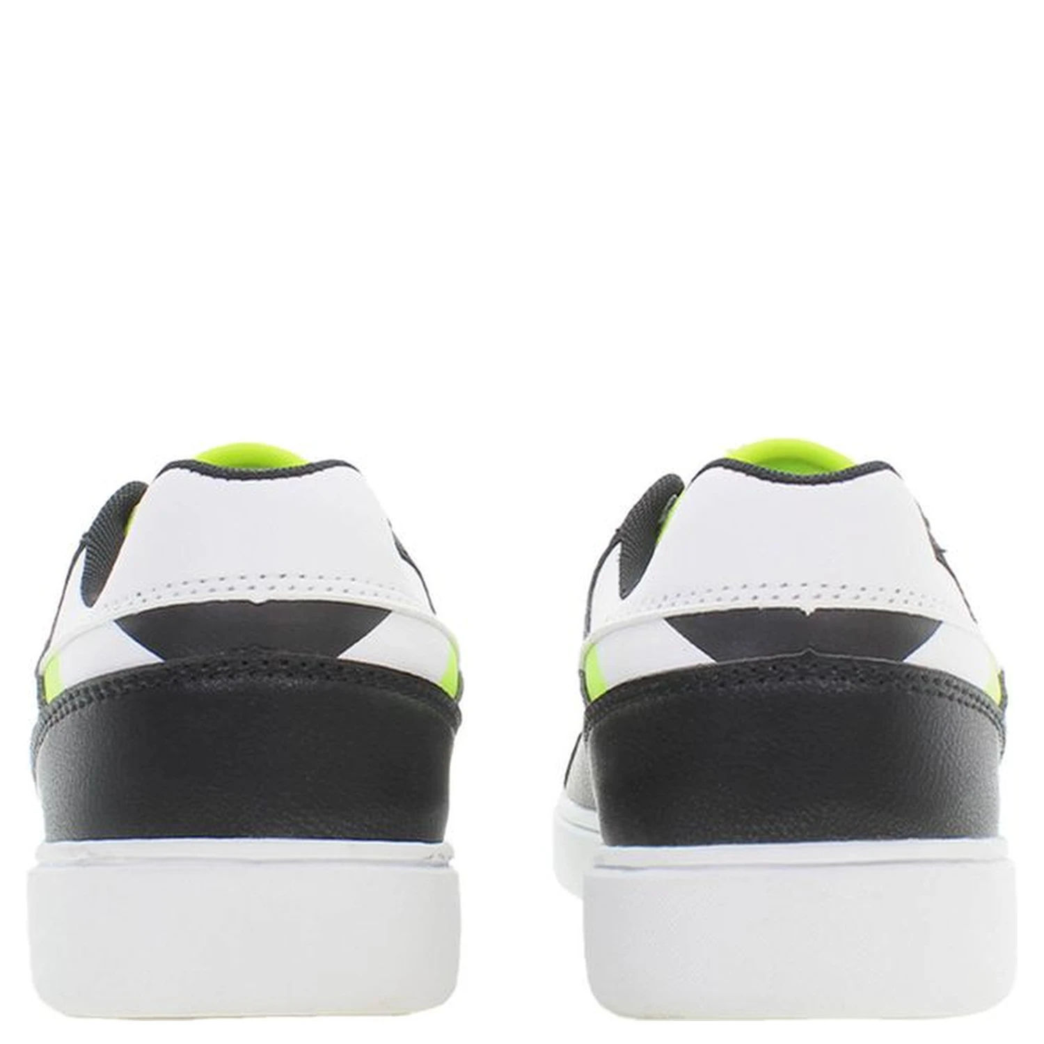 Black Polyester Men Sneaker