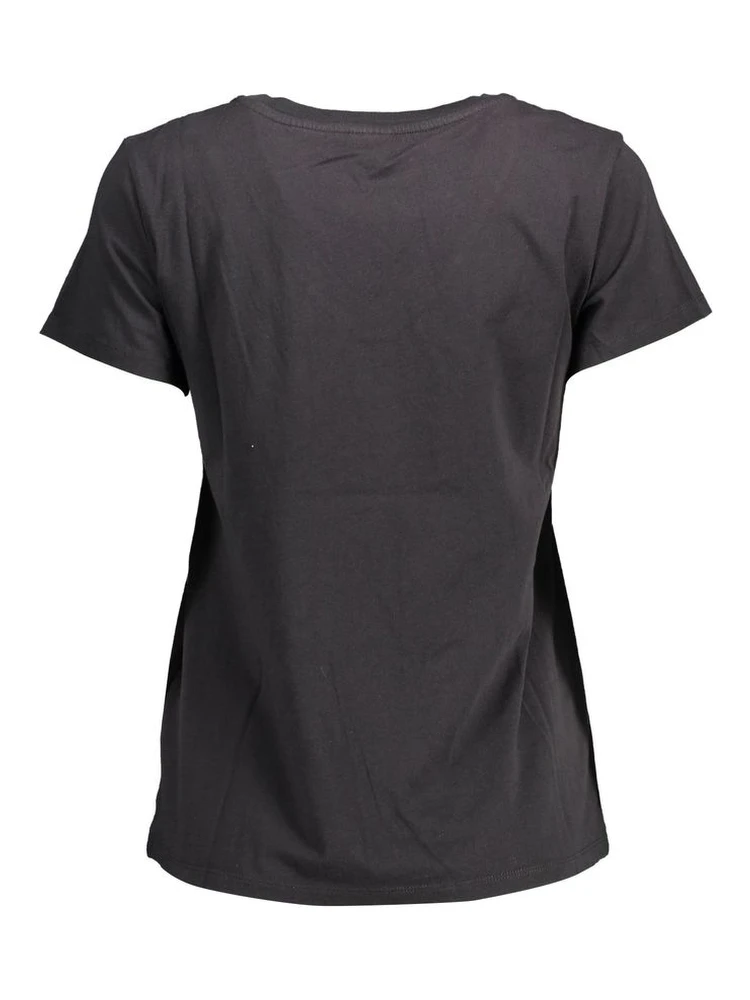 Black Cotton Women T-Shirt alternative