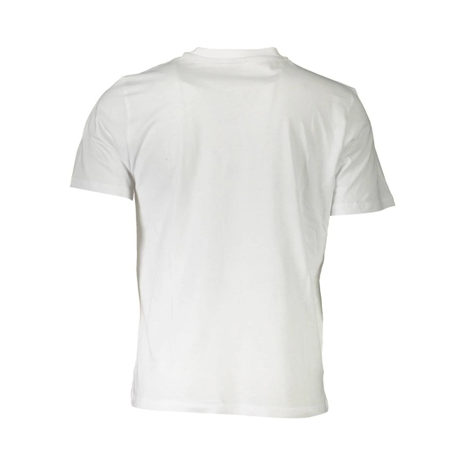 White Cotton Men T-Shirt