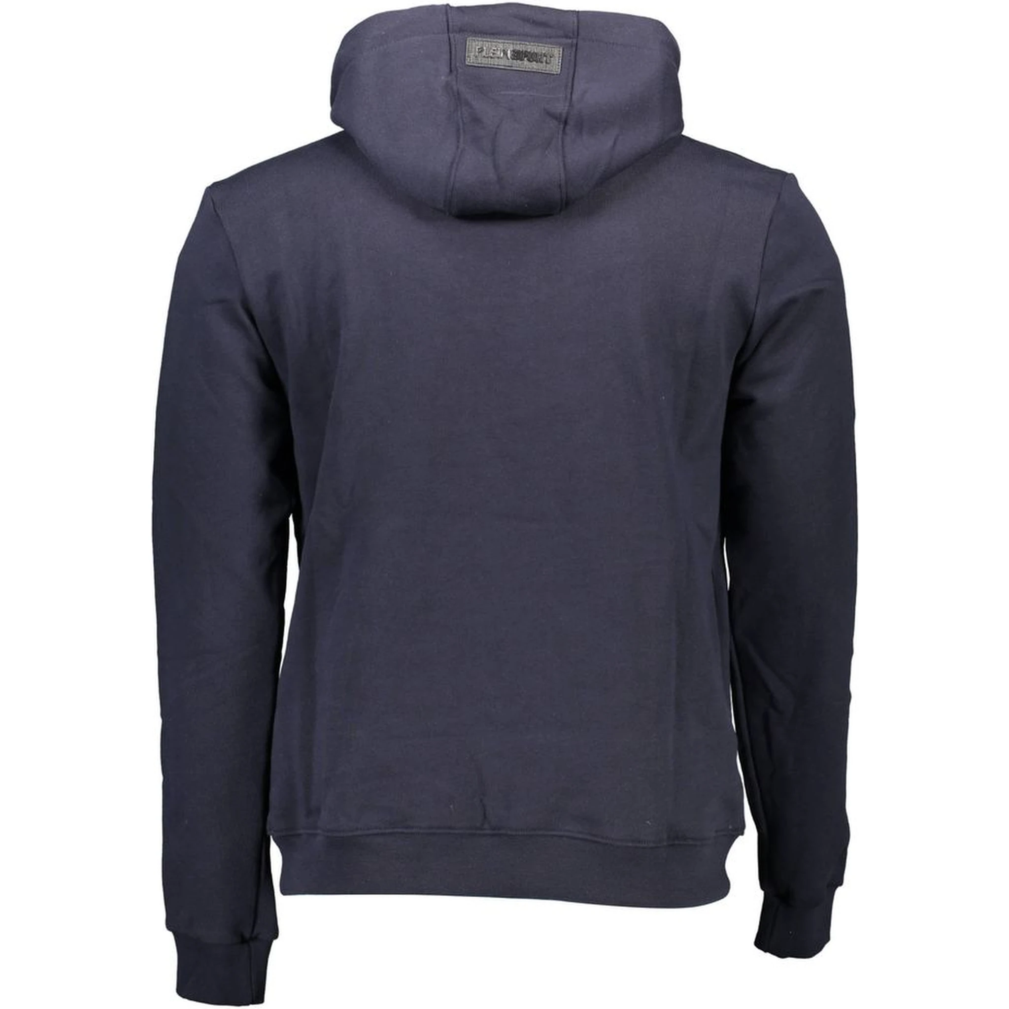 Blue Cotton Men Sweater