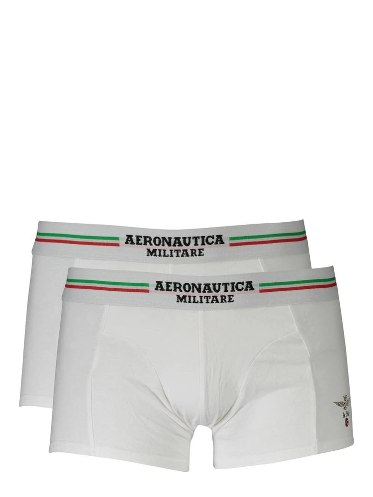 White Cotton Men Boxer