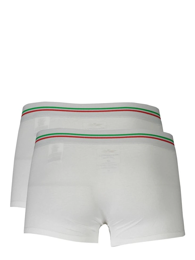 White Cotton Men Boxer