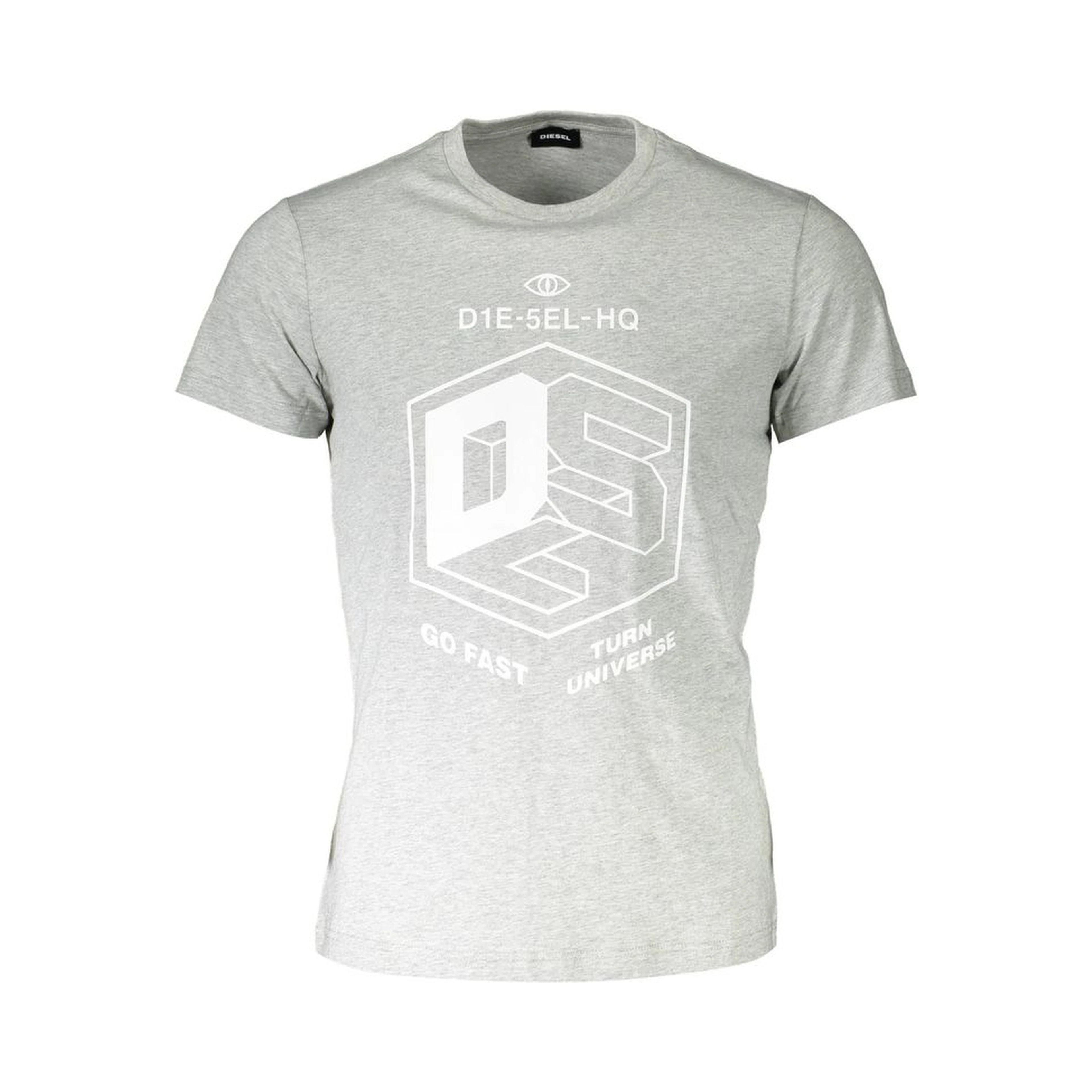 Brown Cotton Men T-Shirt