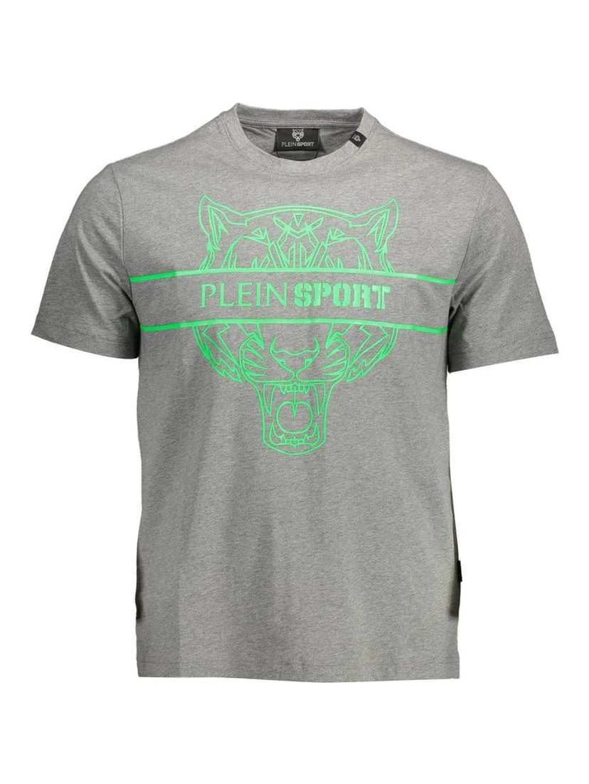 Brown Cotton Men T-Shirt