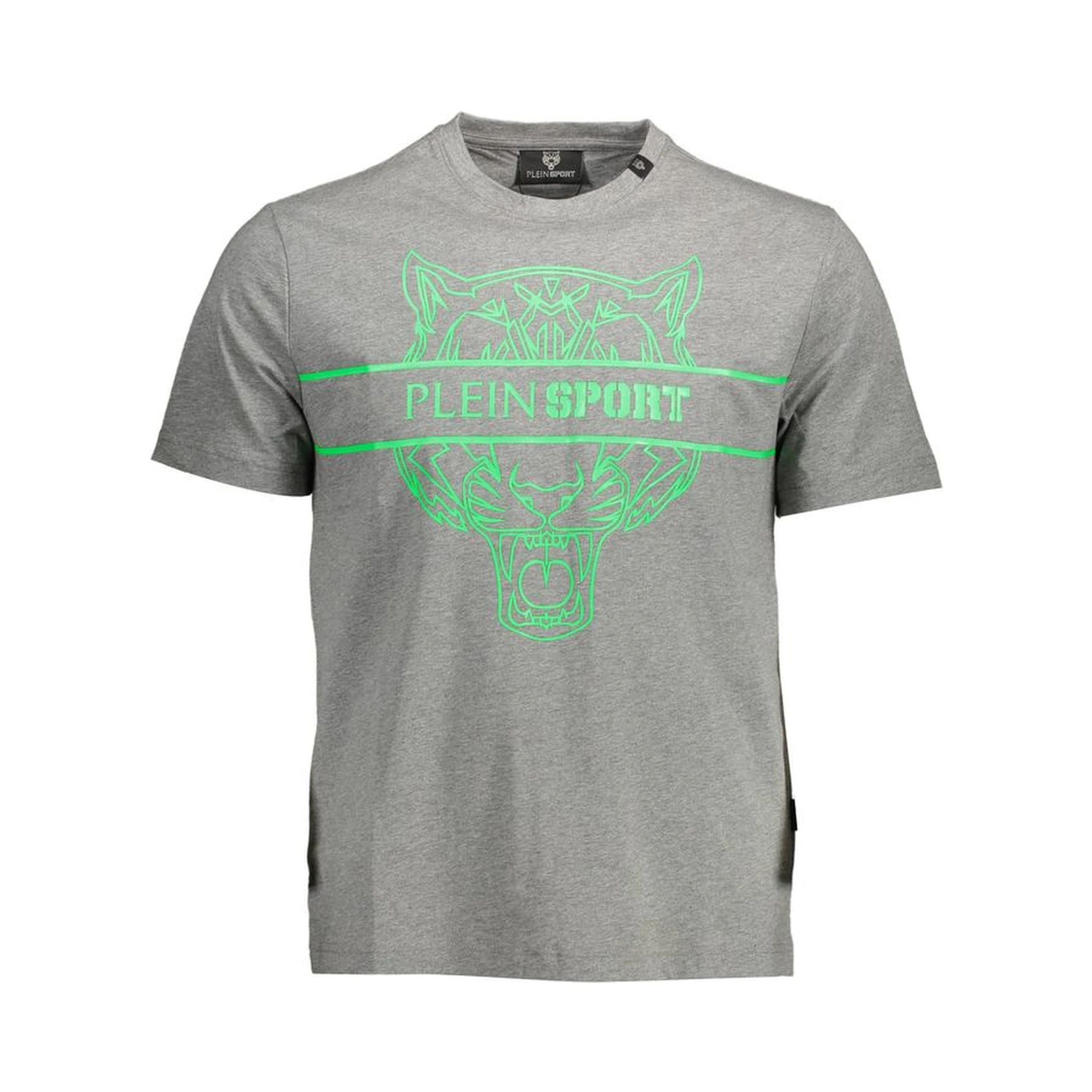 Brown Cotton Men T-Shirt