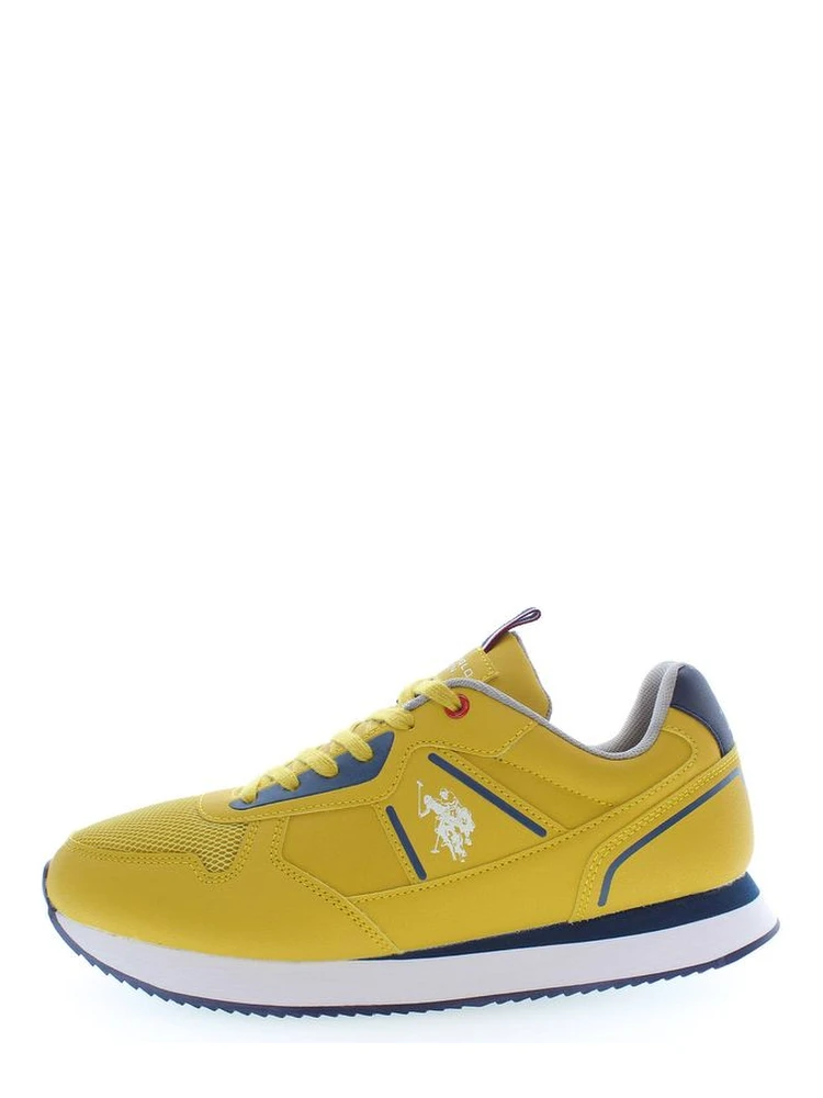 Yellow Polyester Men Sneaker alternative