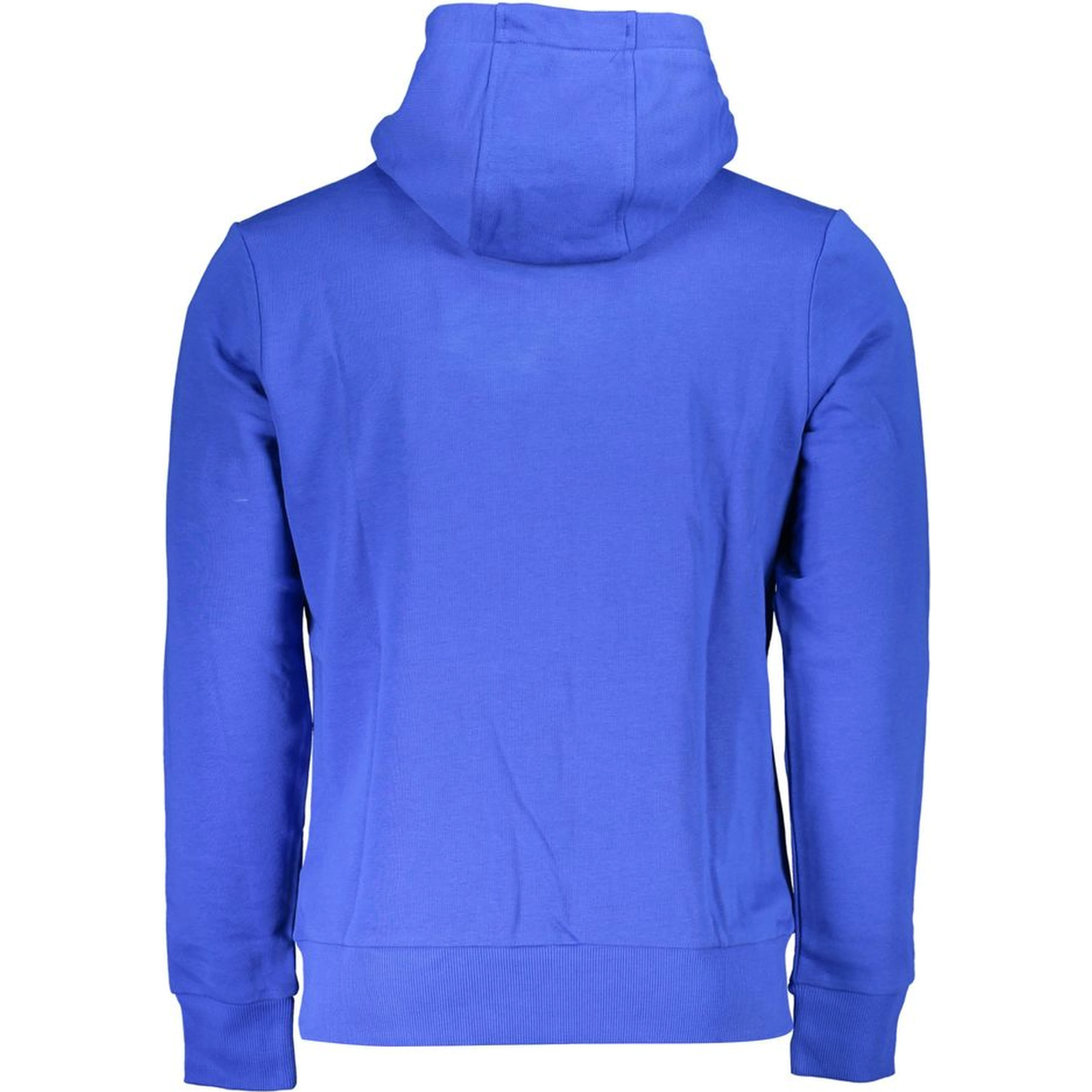 Blue Cotton Men Sweater