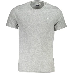 Brown Cotton Men T-Shirt