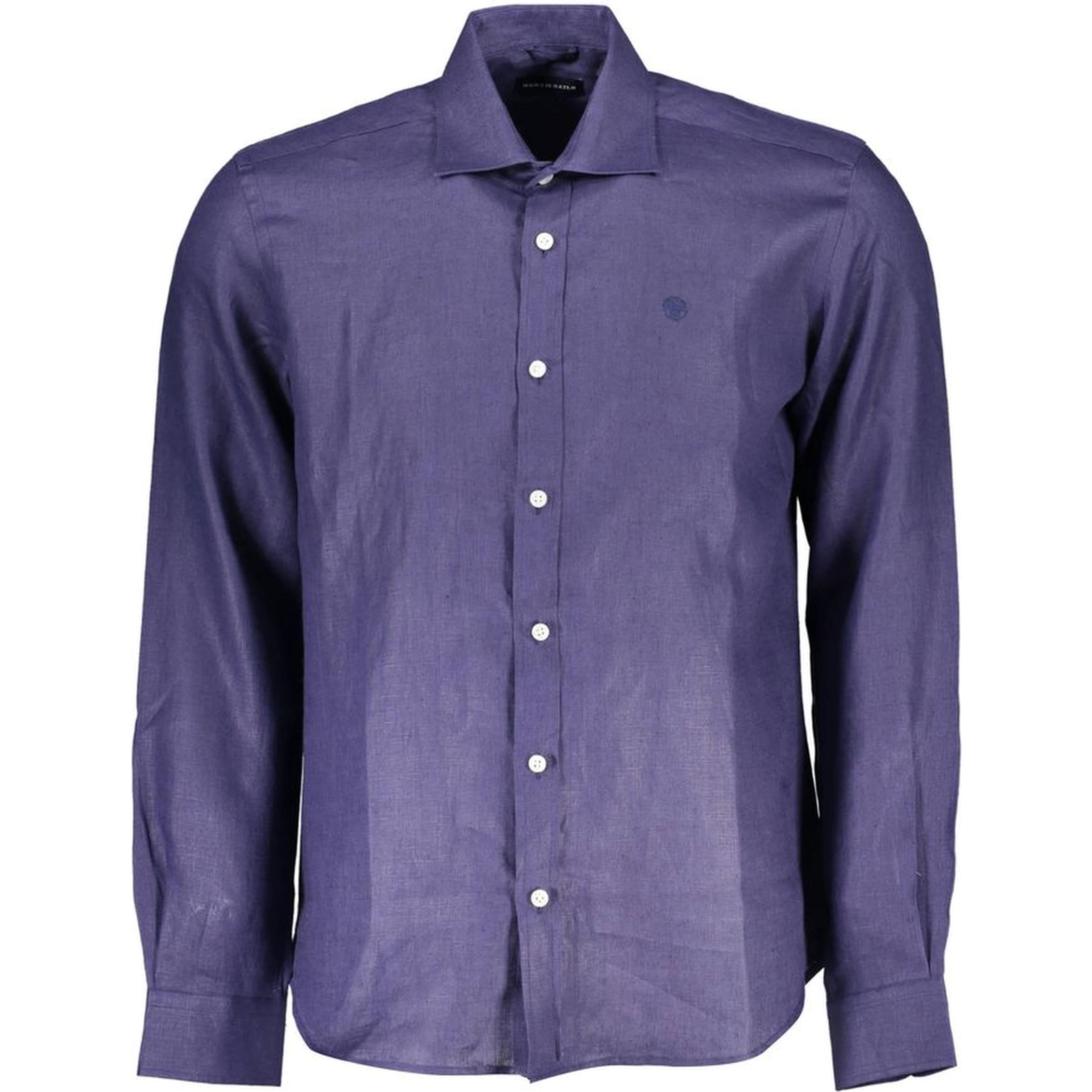 Blue Linen Men Shirt