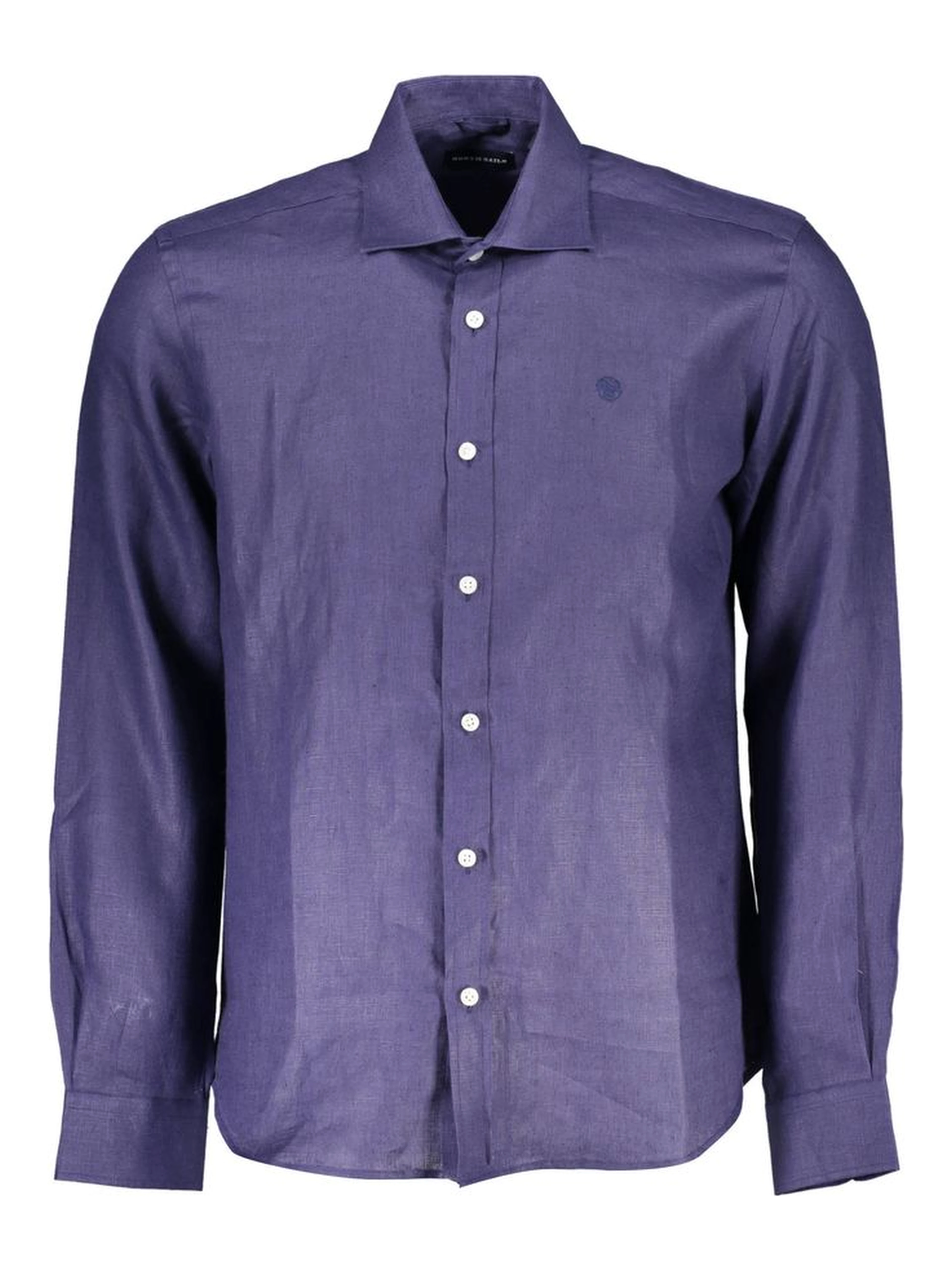 Blue Linen Men Shirt