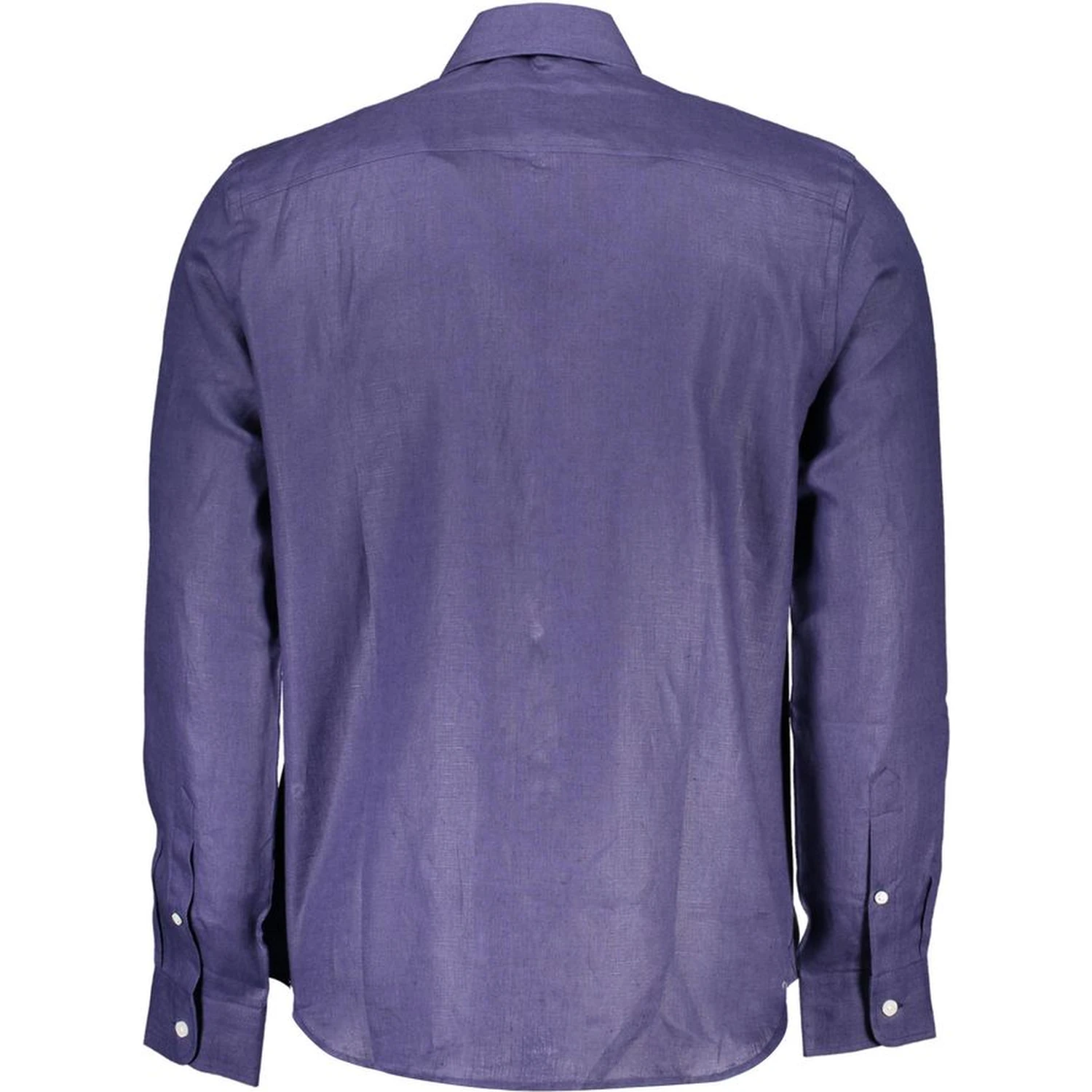 Blue Linen Men Shirt