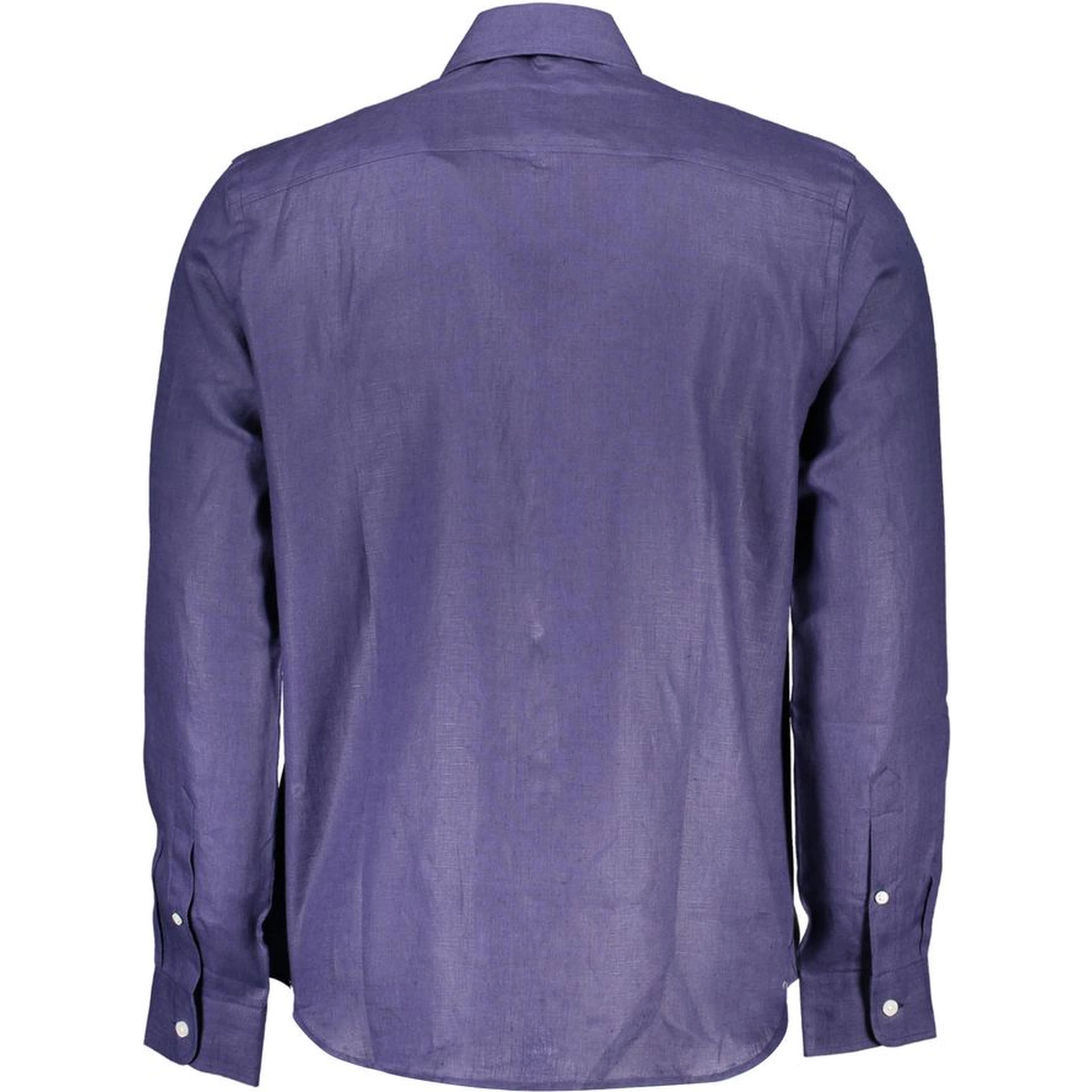 Blue Linen Men Shirt