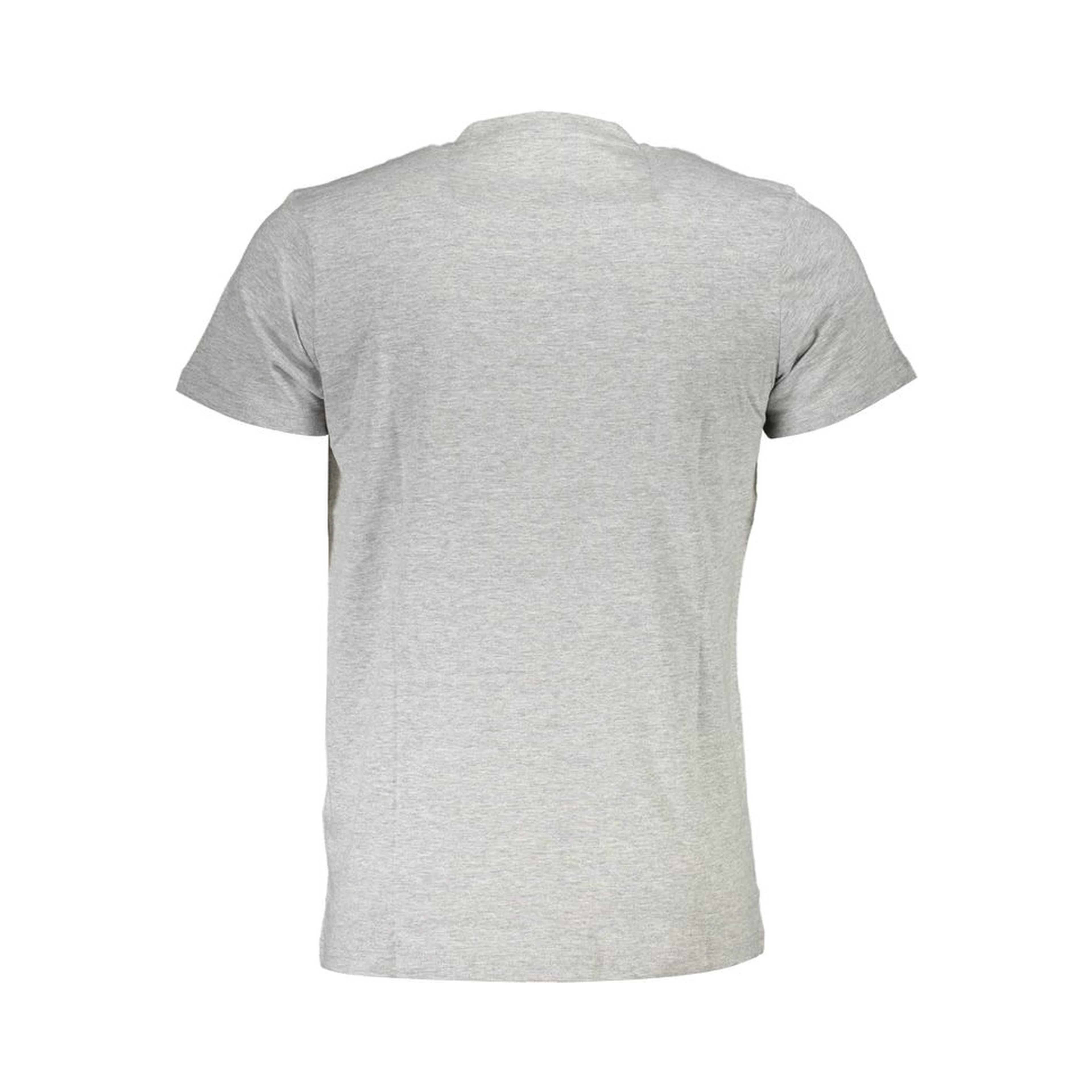 Brown Cotton Men T-Shirt