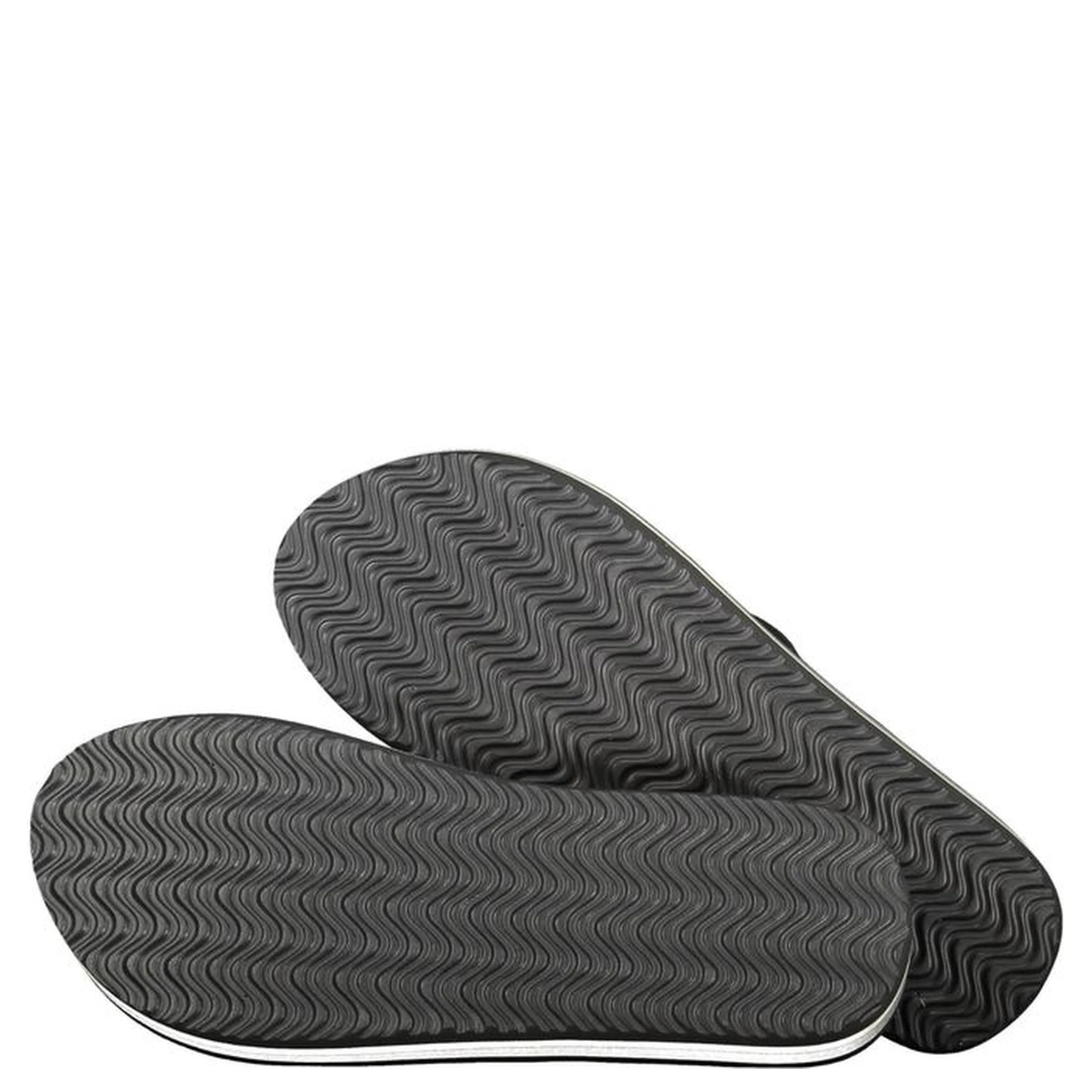 Black Polyester Women Sandal