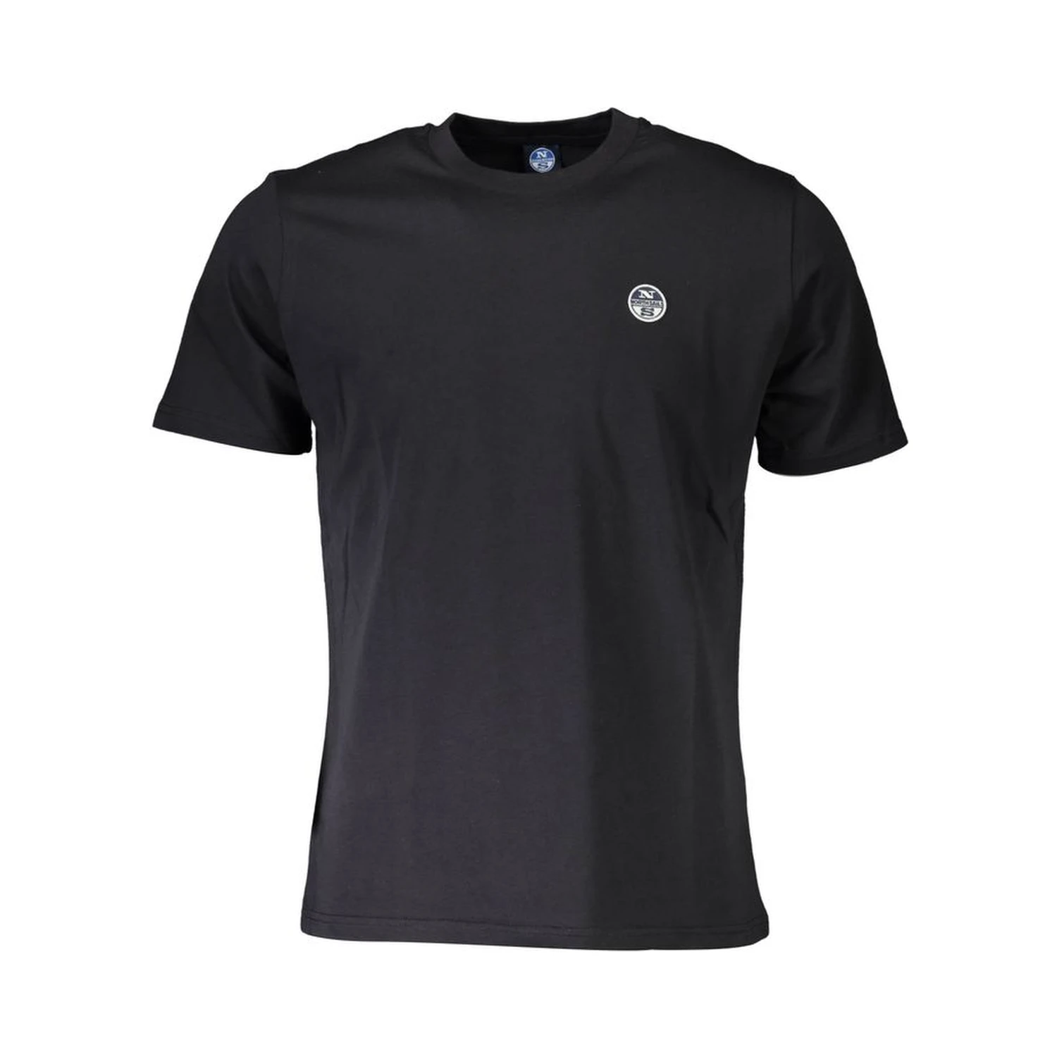 Black Cotton Men T-Shirt
