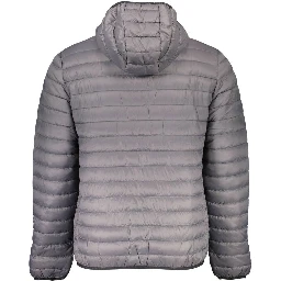 Gray Polyamide Men Jacket