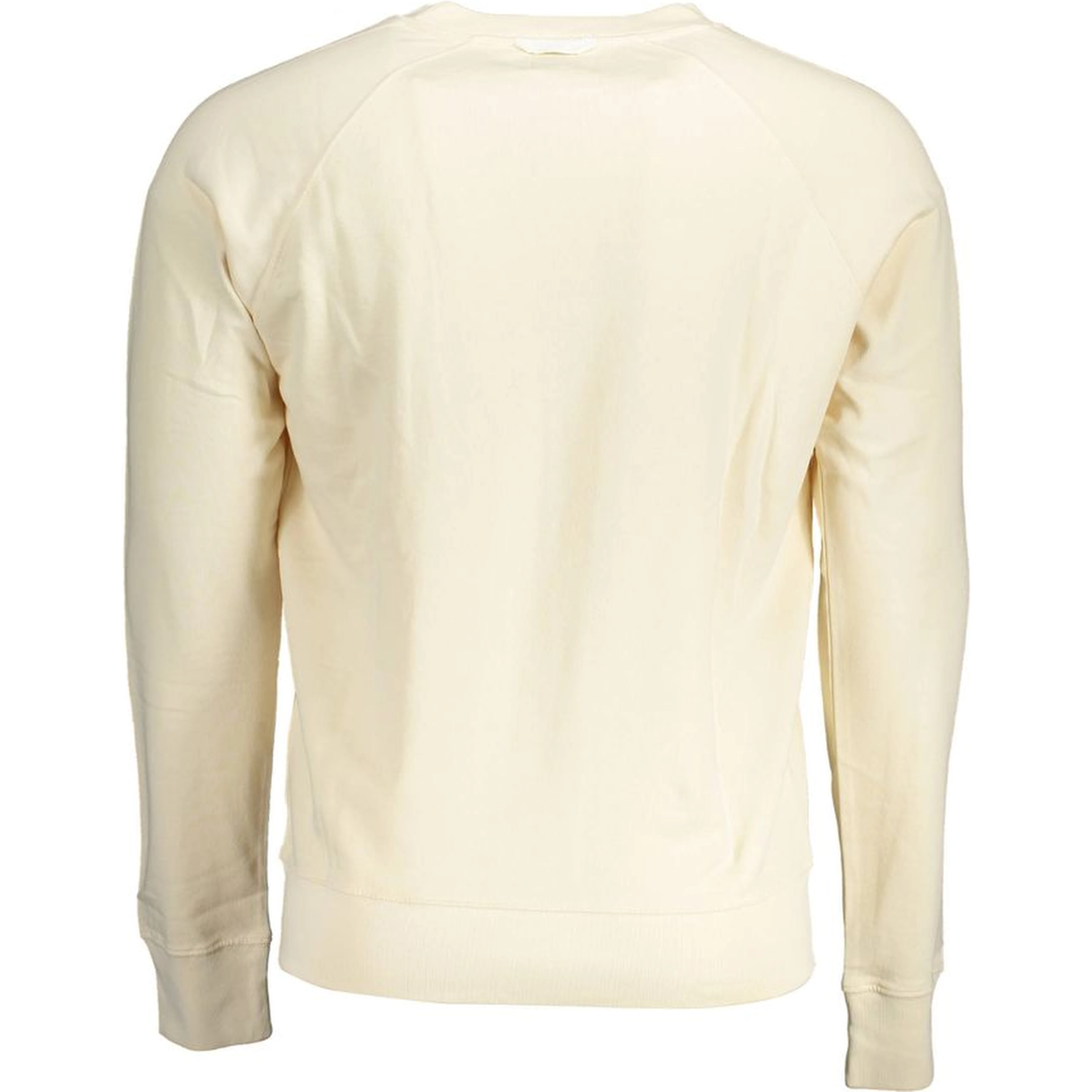 Beige Cotton Men's Sweater