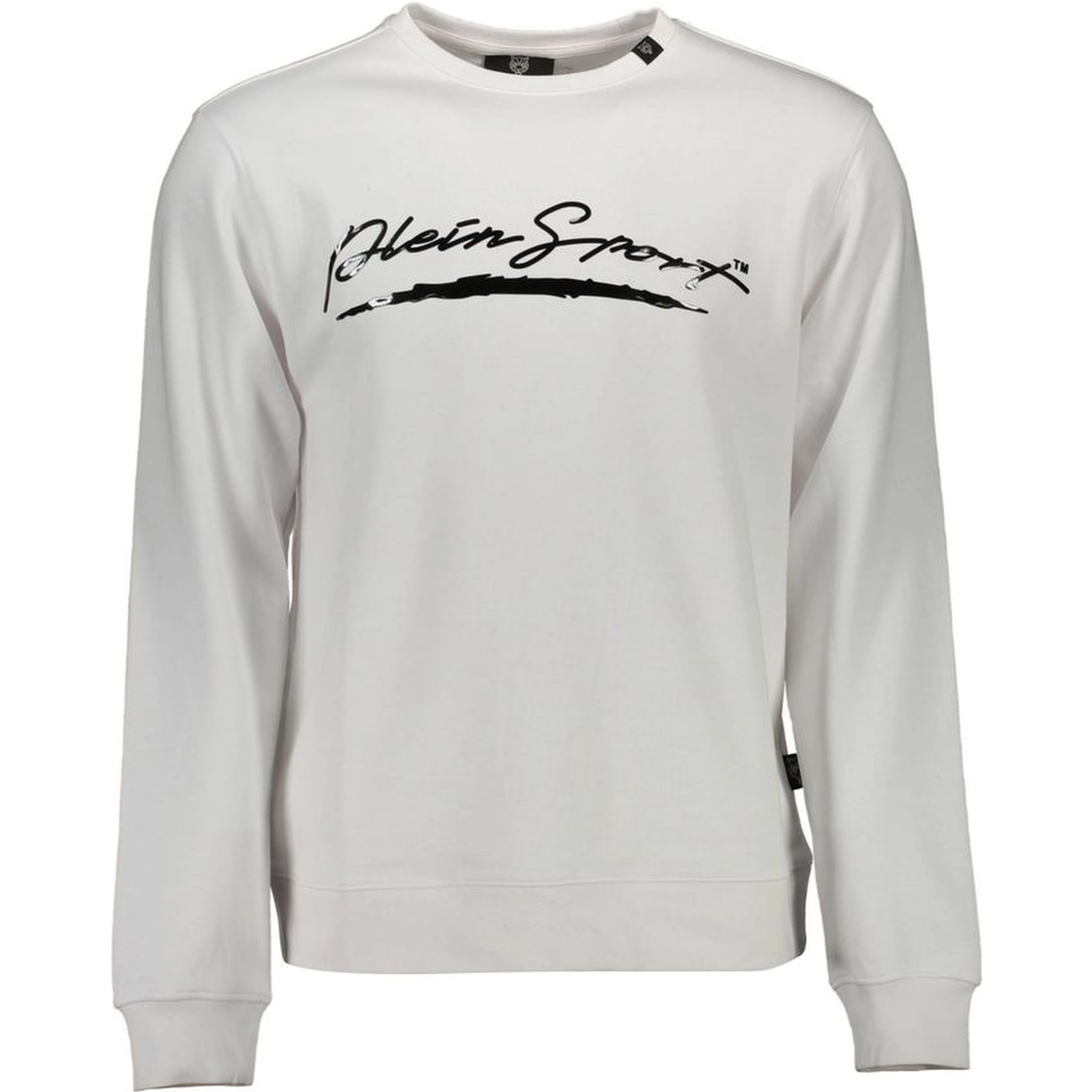 White Cotton Men Sweater