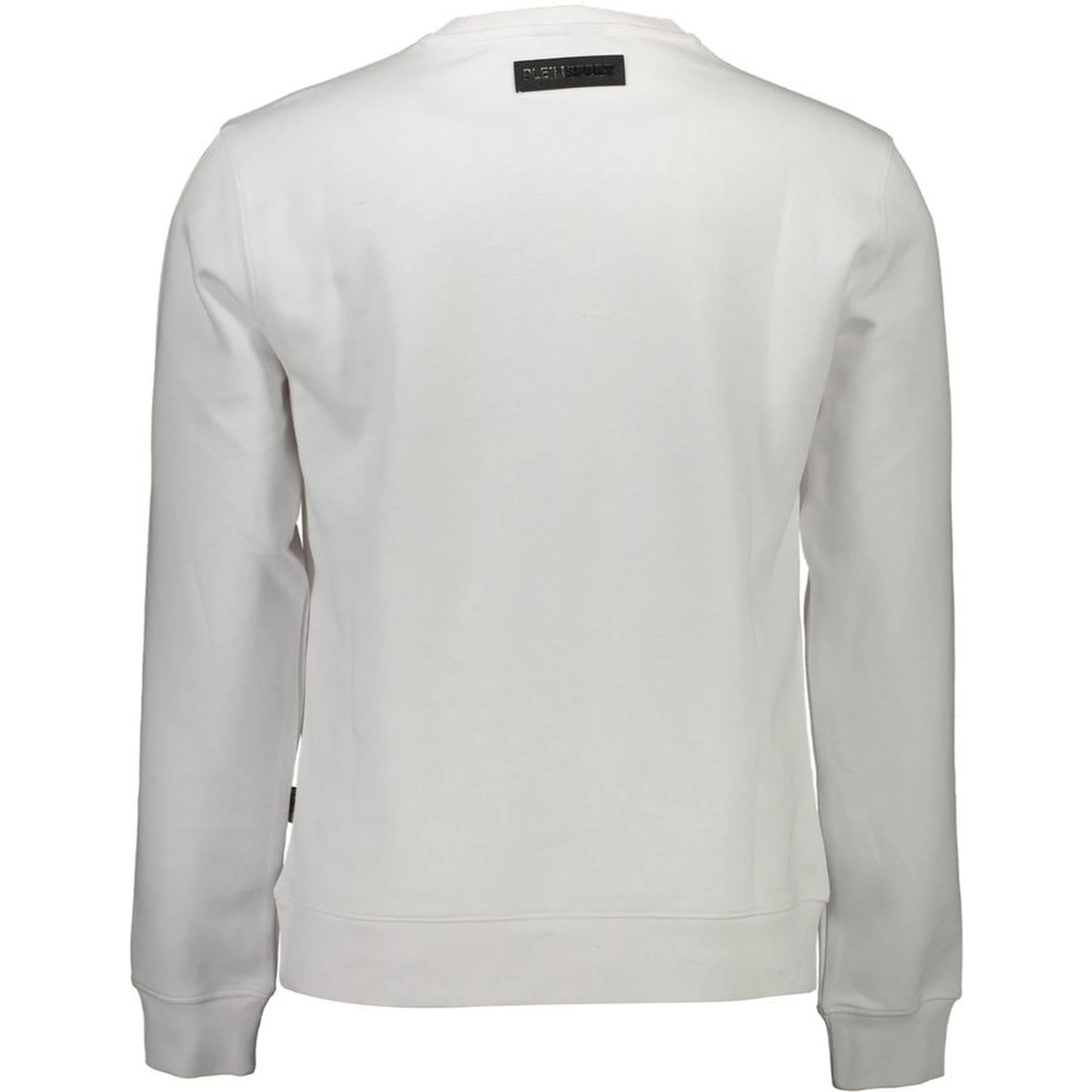 White Cotton Men Sweater