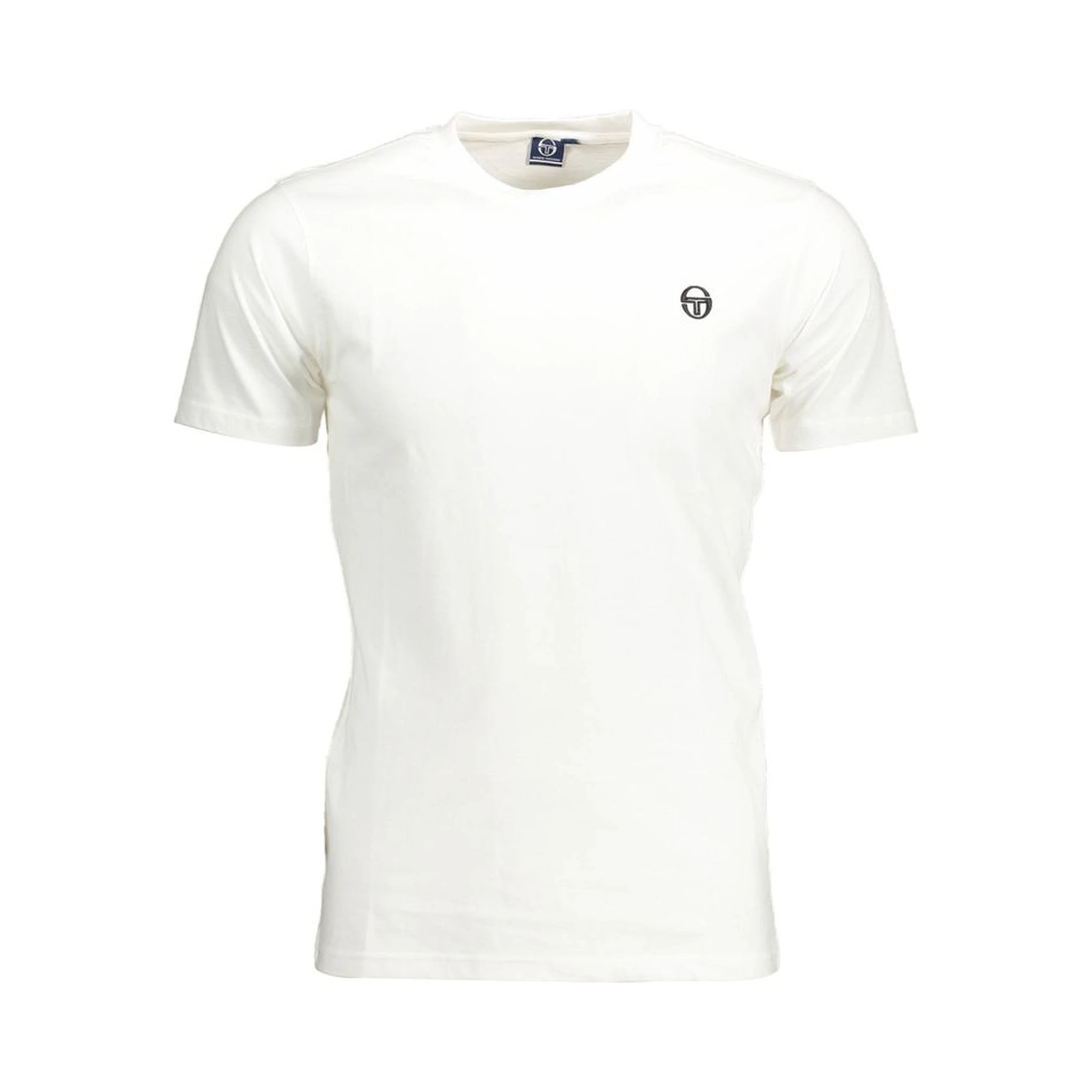 White Cotton Men T-Shirt
