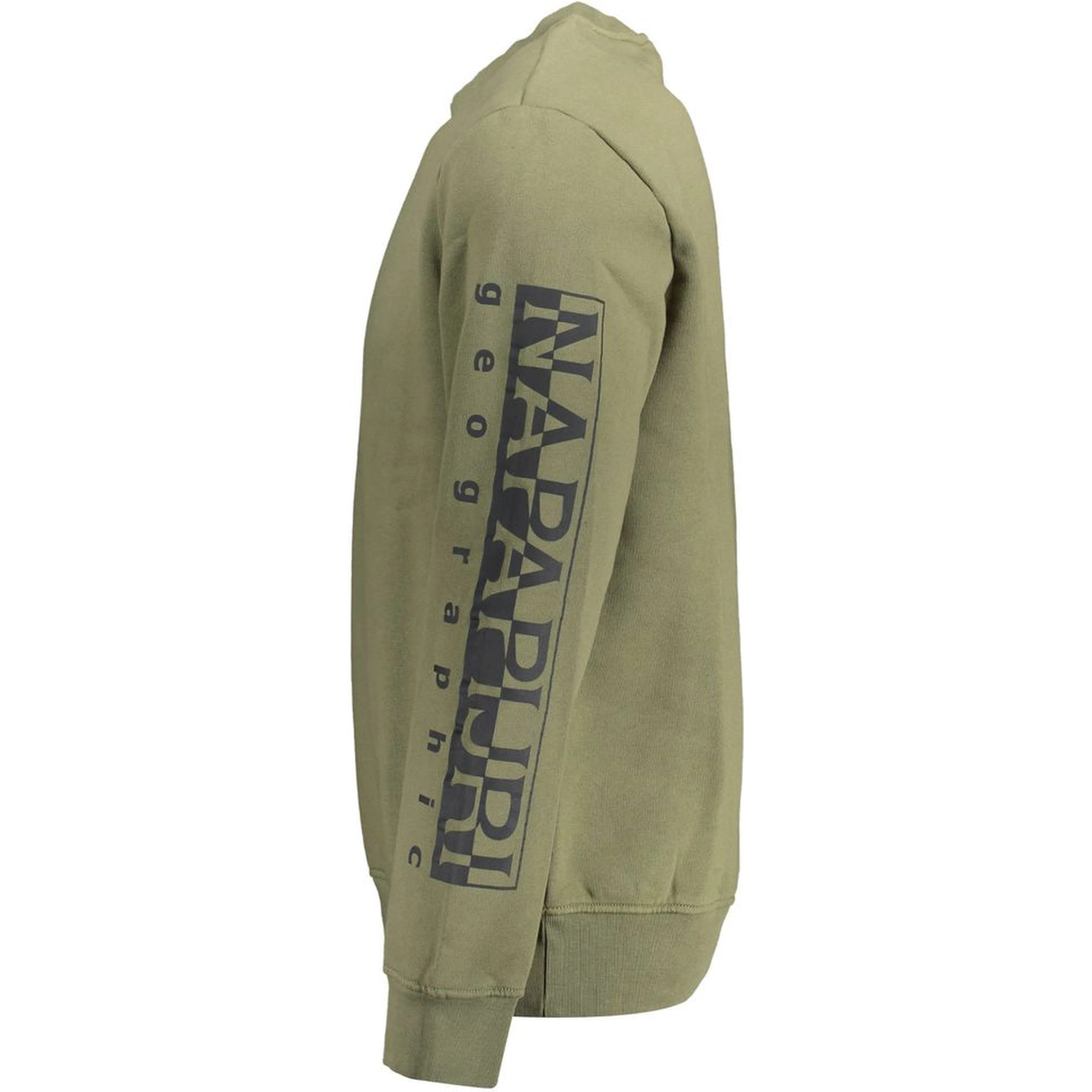 Green Cotton Men Sweater