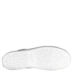 Black Leather Women Sneaker