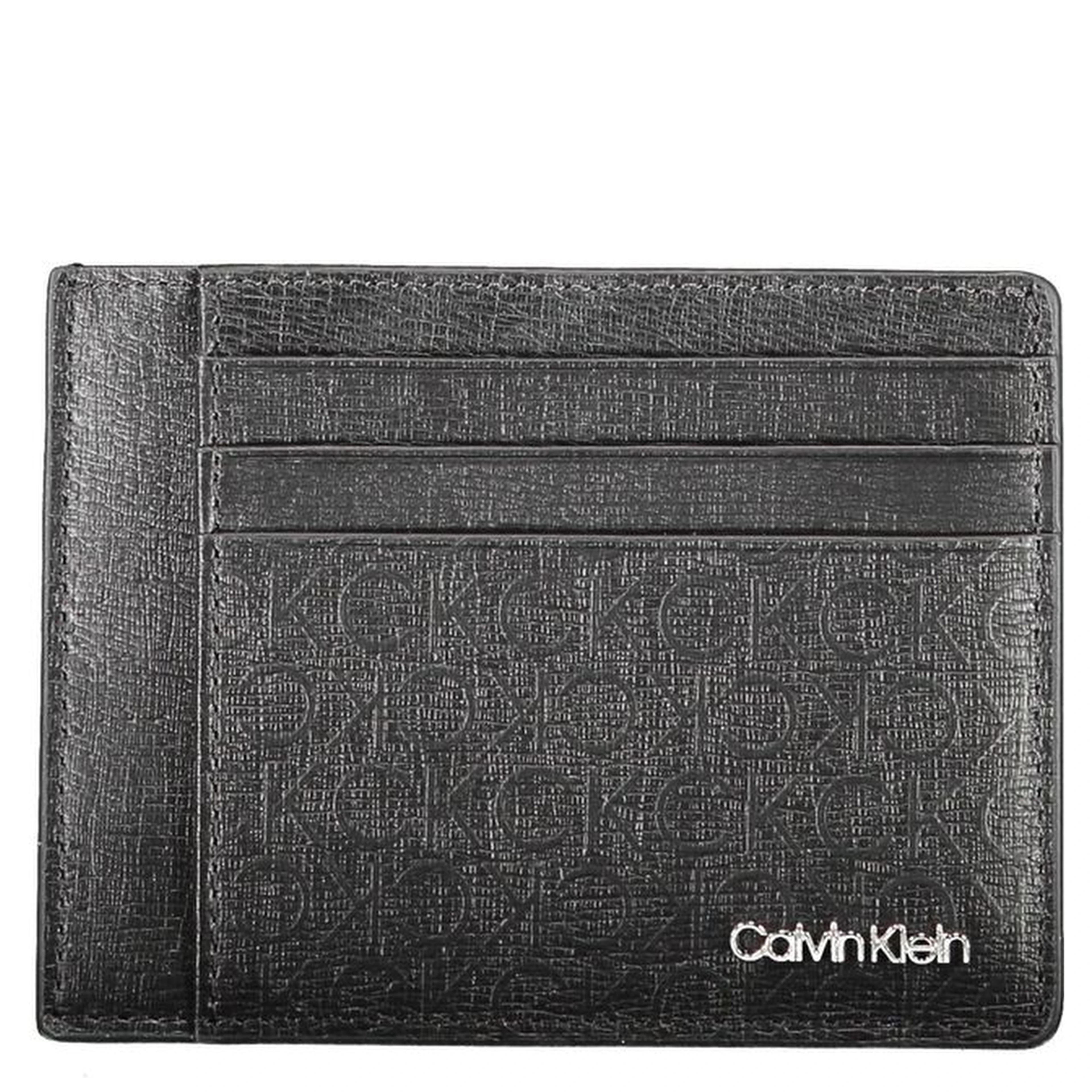 Card Holder Leather Wallet Men Black Wallets