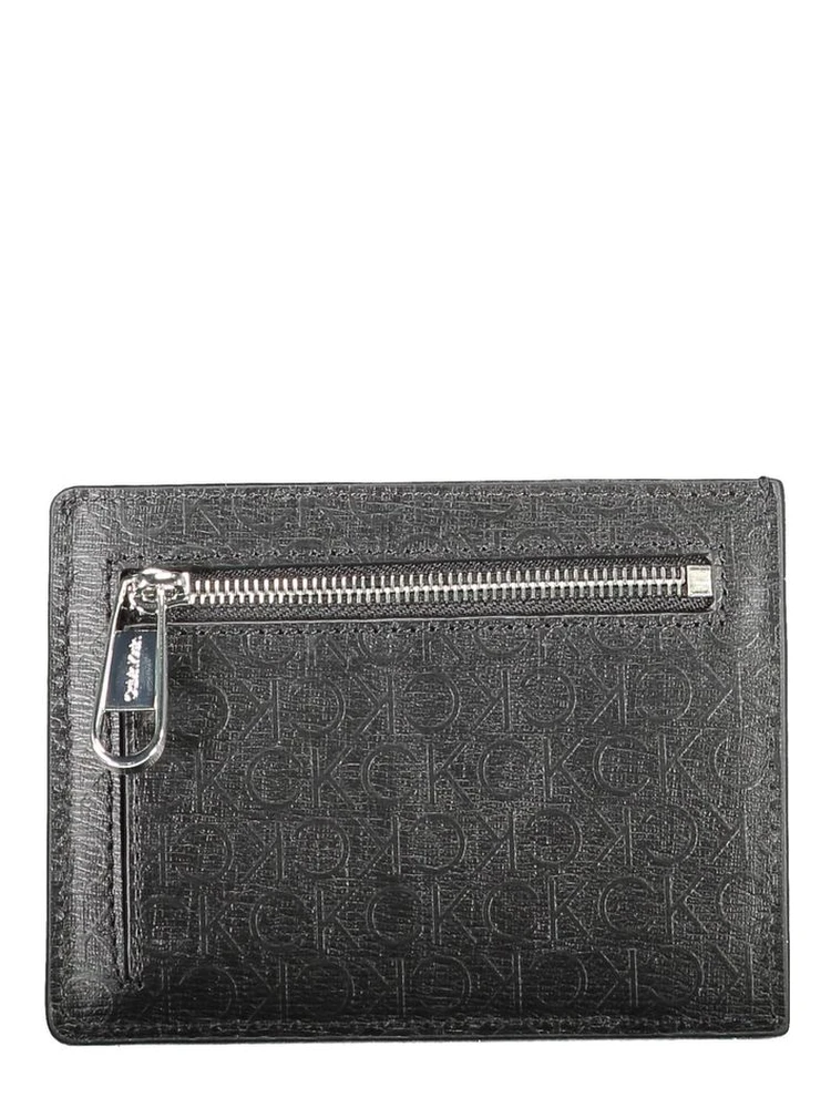 Card Holder Leather Wallet Men Black Wallets alternative