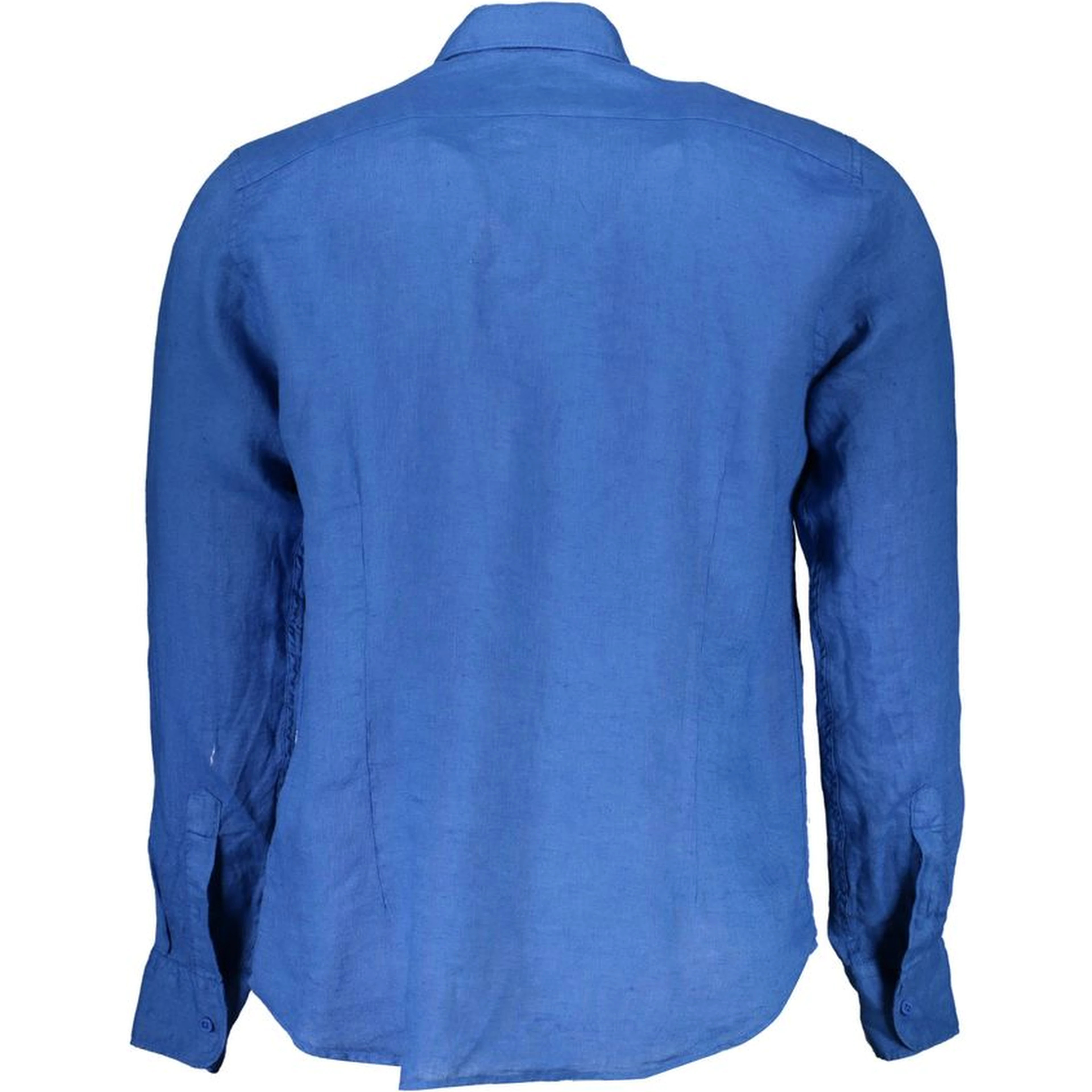 Blue Linen Men Shirt