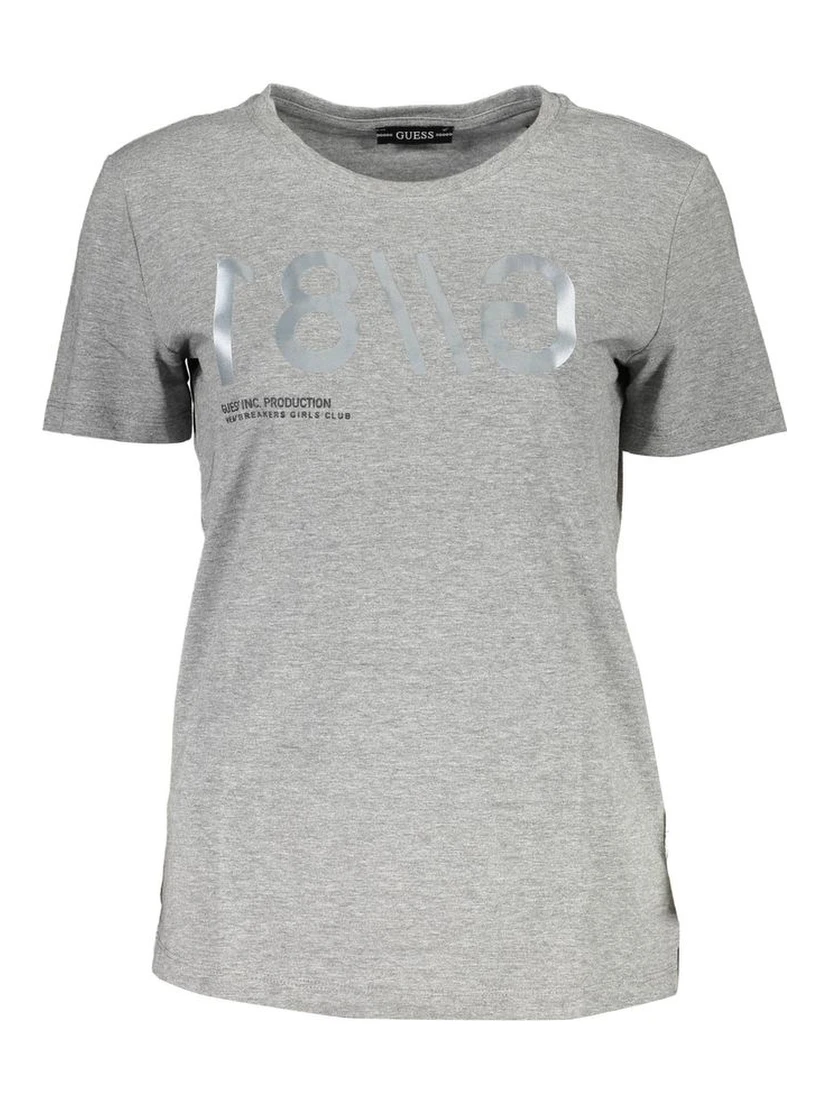 Gray Cotton T-Shirt