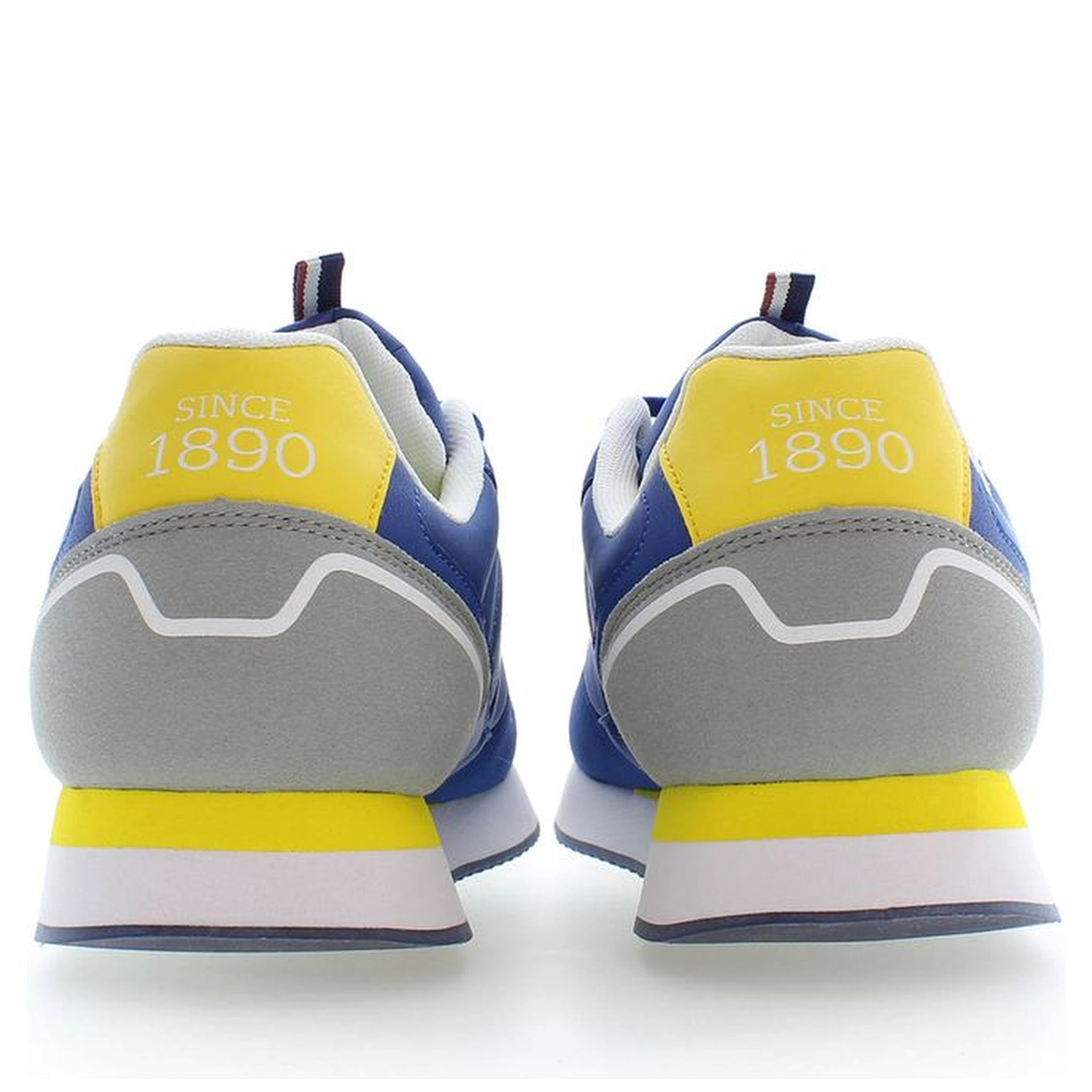 Blue Polyester Men Sneaker