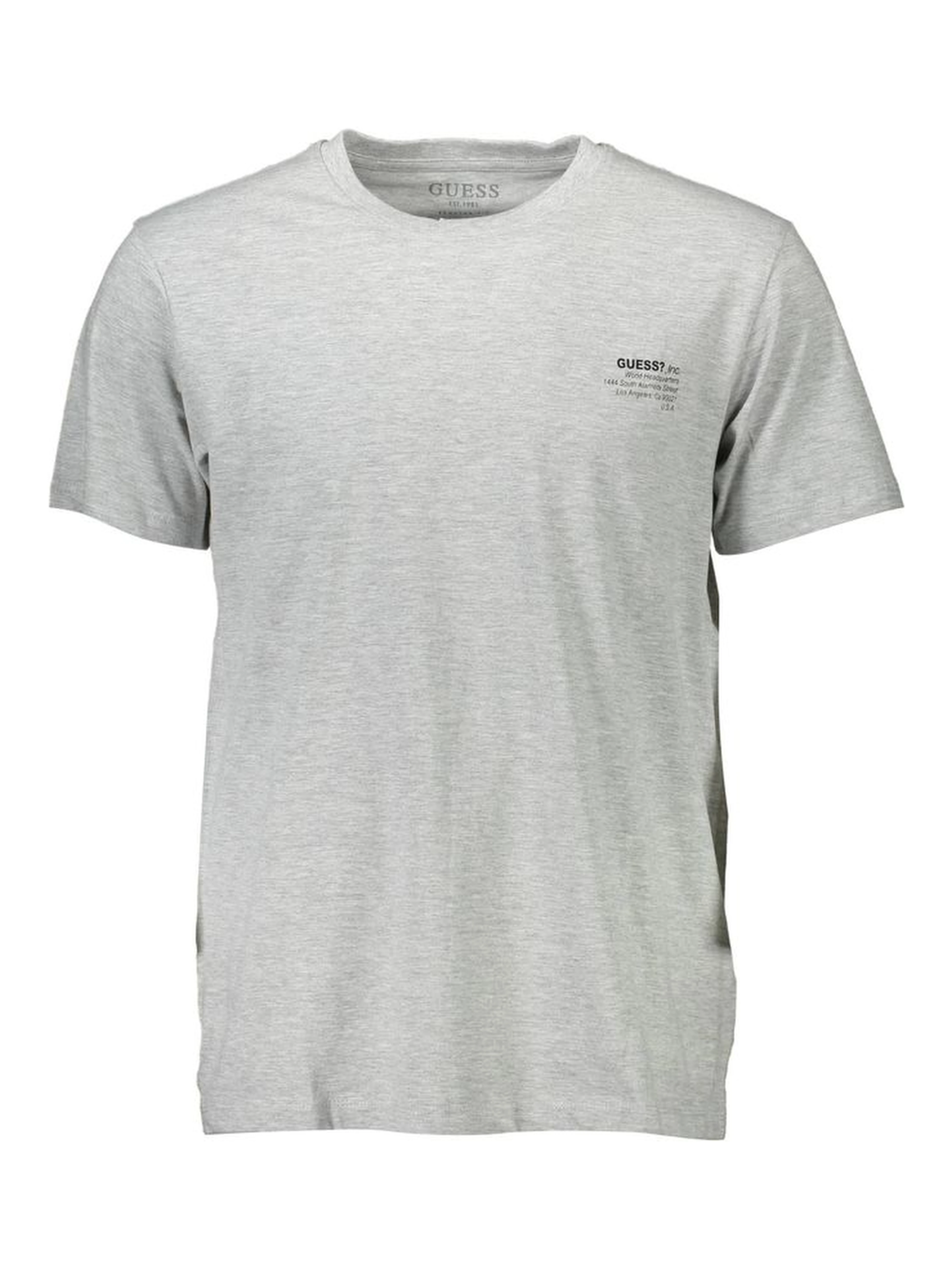 Gray Cotton T-Shirt