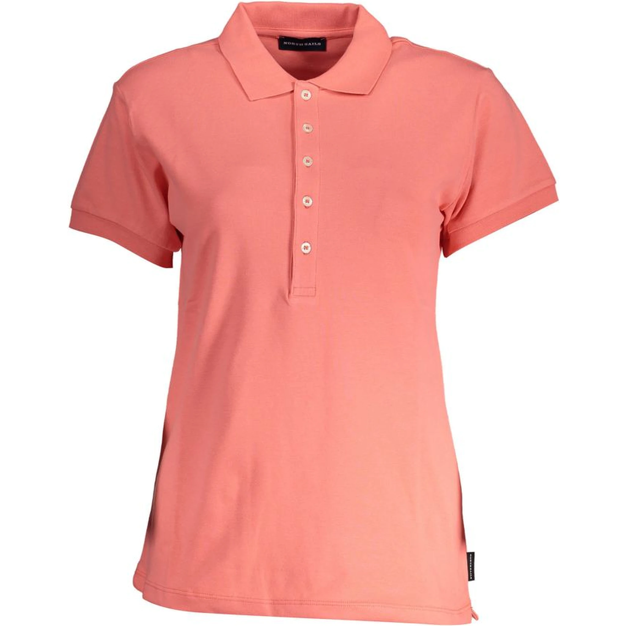 Pink Cotton Polo Shirt