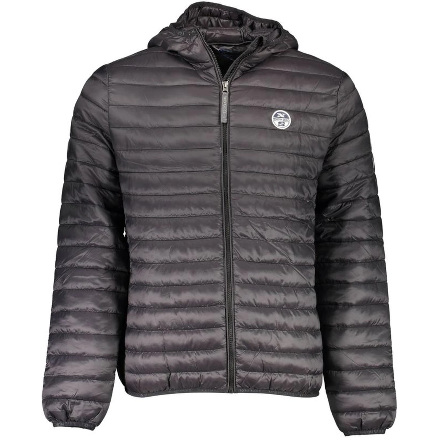 Black Polyamide Men Jacket