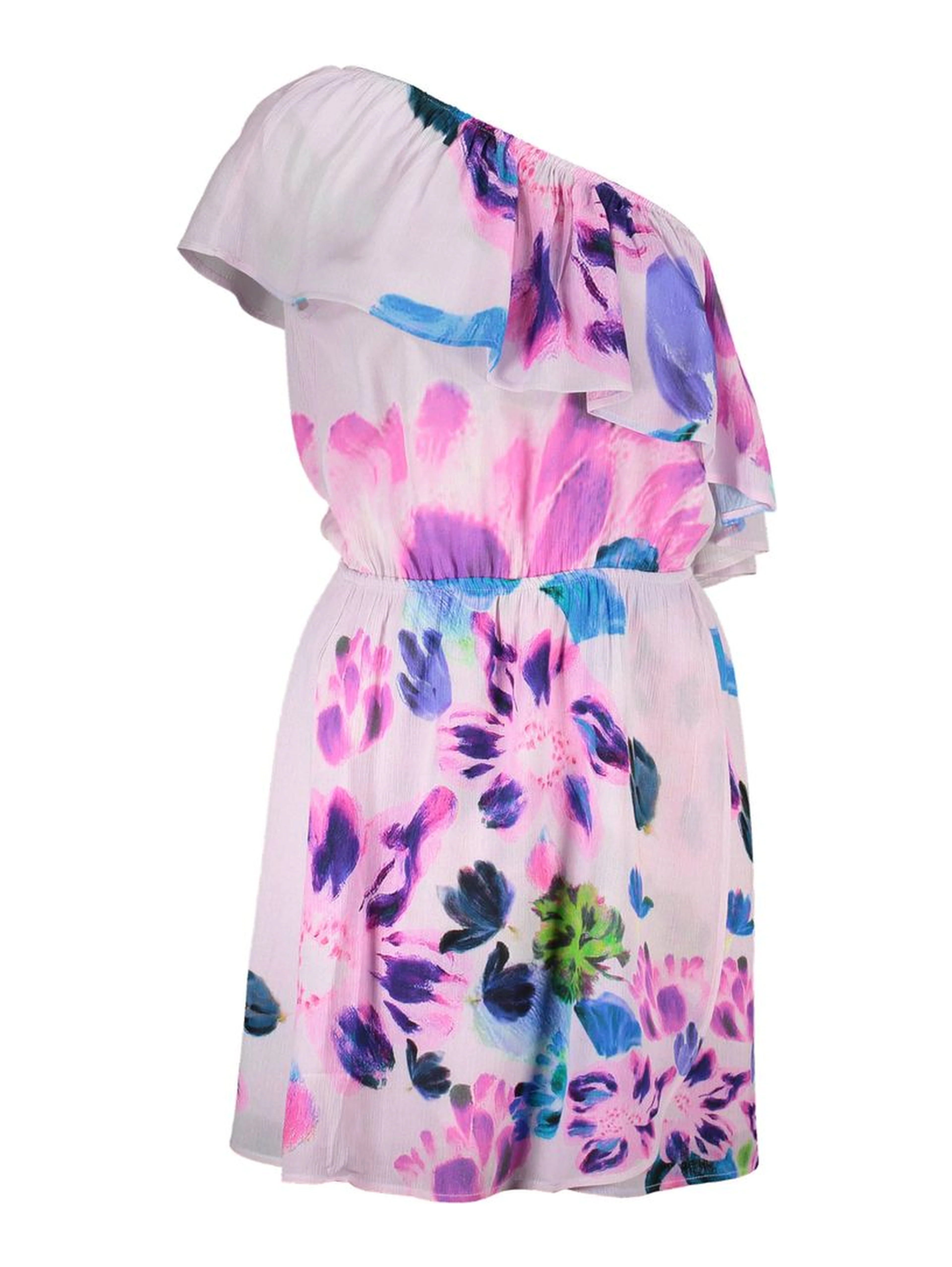 Pink Viscose Women Dress